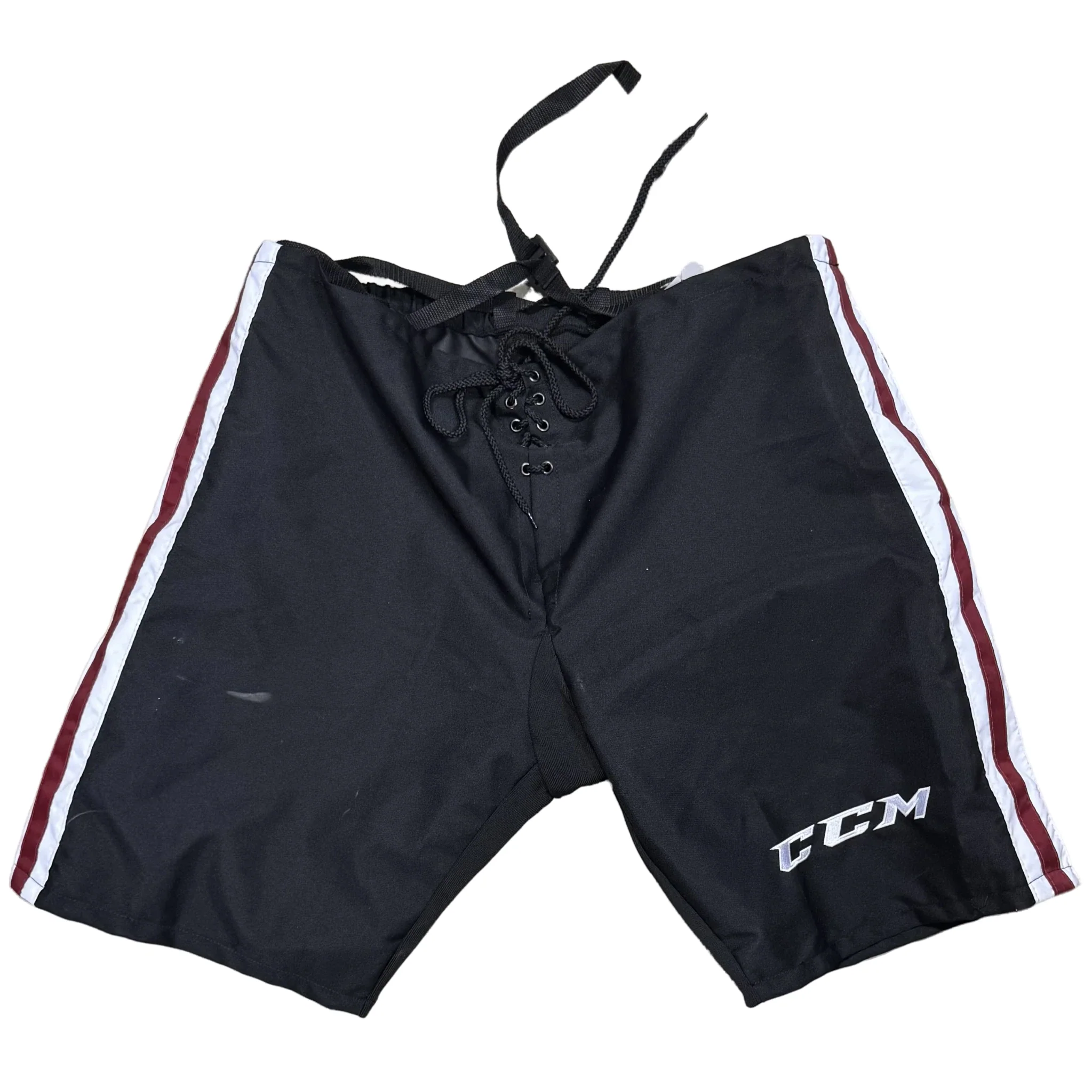 CCM PP10 - Used Pro Stock Pant Shell (Black/White/Maroon)