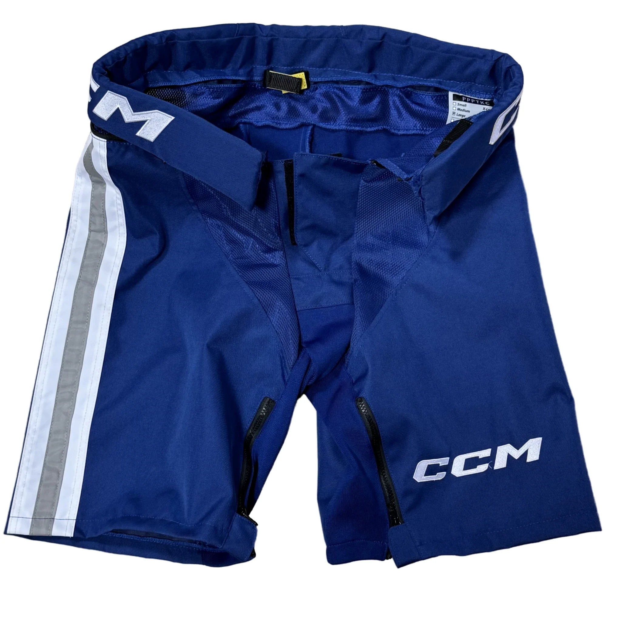 CCM PPPTKC - Used OHL Pro Stock Pant Shell (Blue/Grey/White)