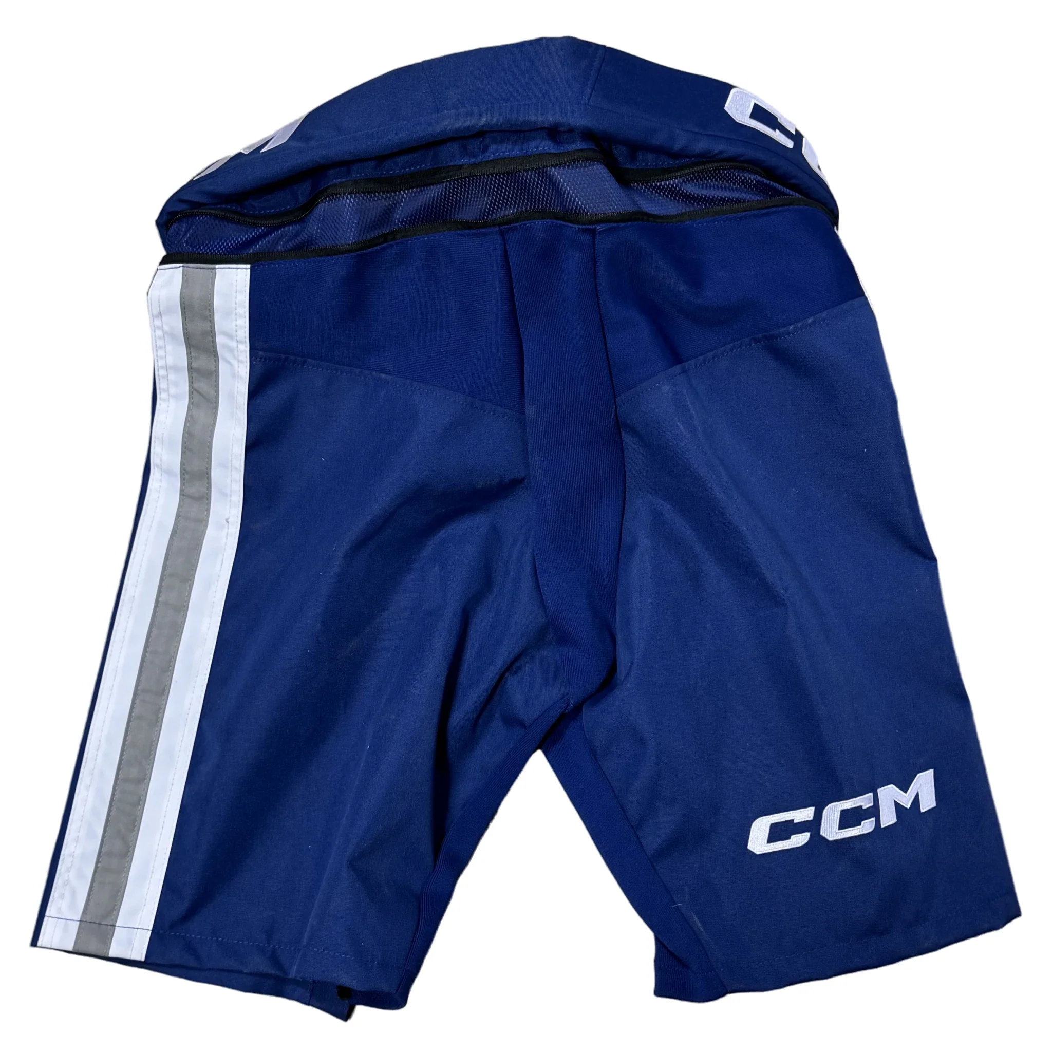 CCM PPPTKC - Used OHL Pro Stock Pant Shell (Blue/Grey/White) - Image 2