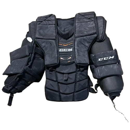 CCM Pro - Used Pro Stock Goalie Chest Protector (Black) - Image 4