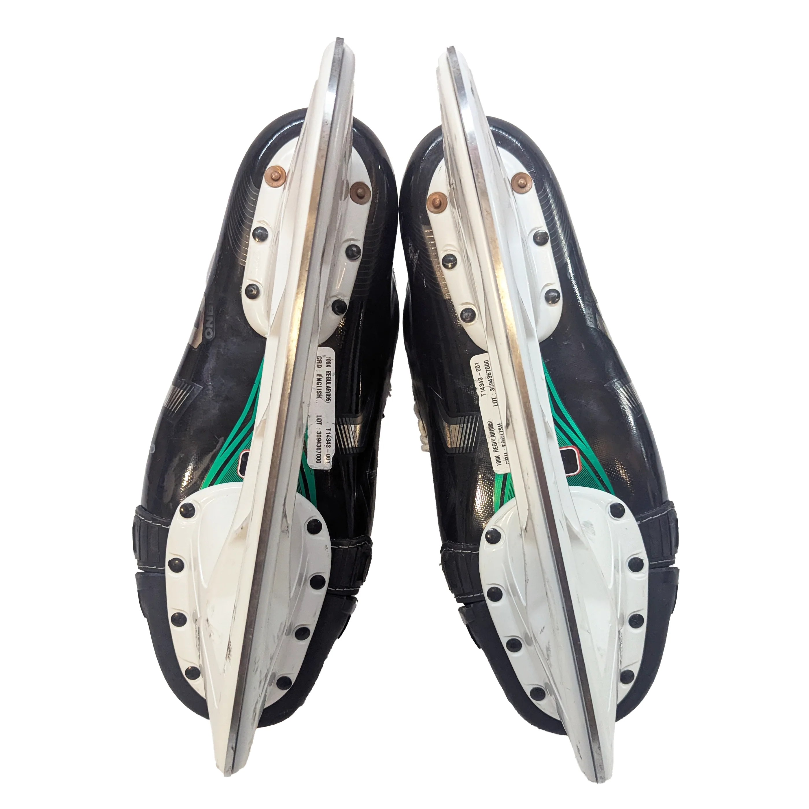 CCM Ribcor 100k Pro - Used NCAA Pro Stock Hockey Skates - Size 9.5 - Image 4