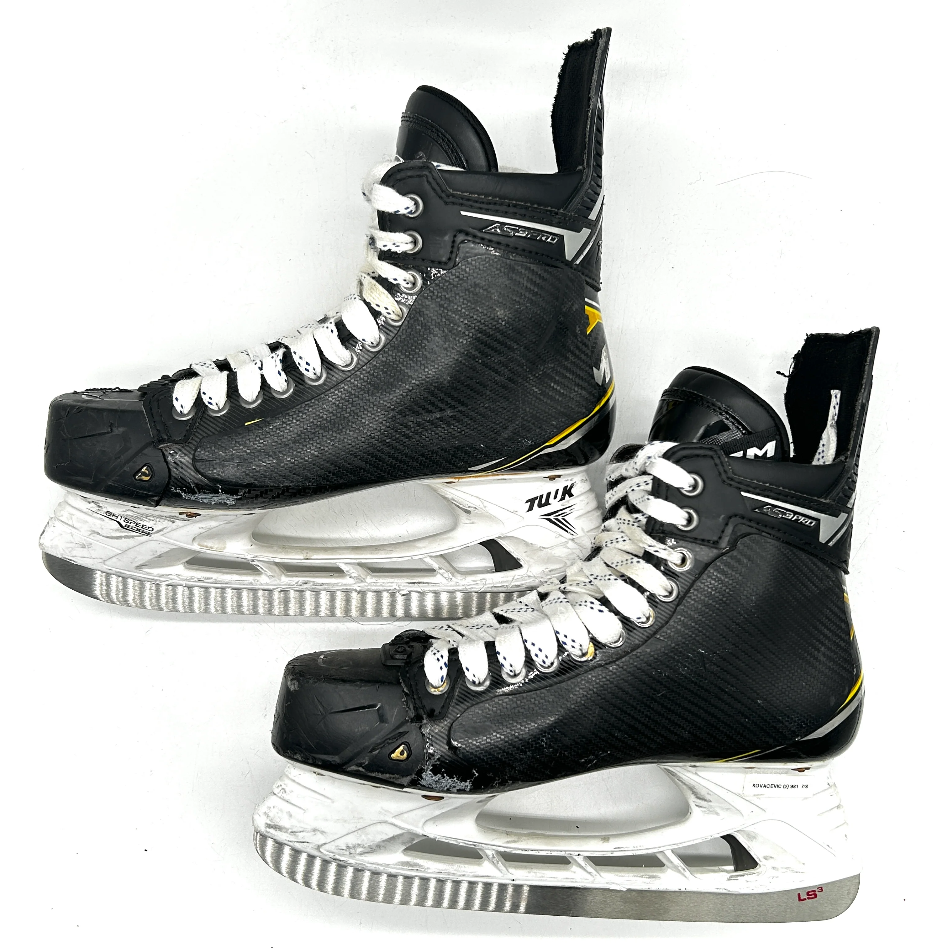 CCM Super Tacks AS3 Pro - Used Pro Stock Skates - Size 11 - Image 2