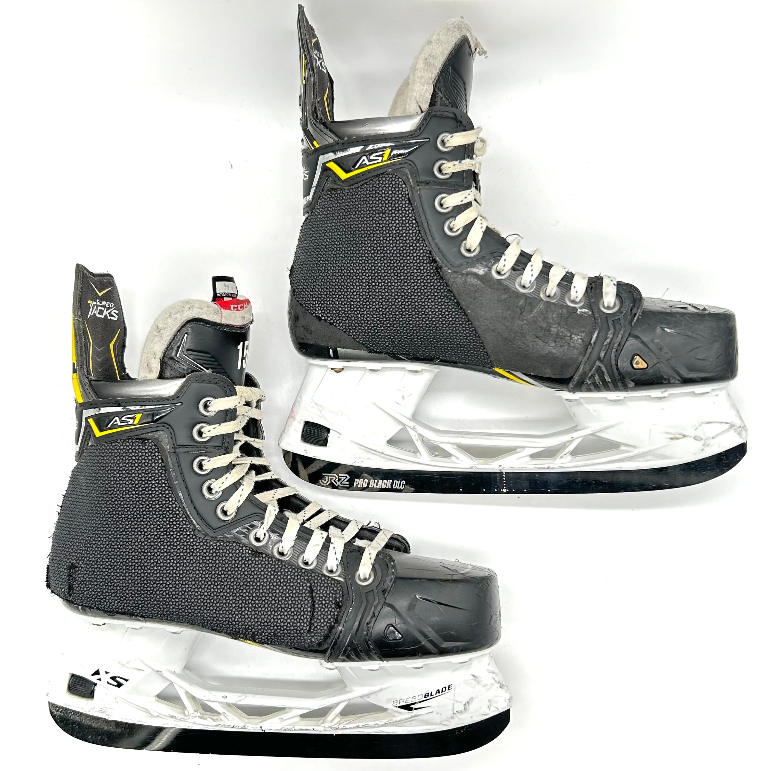 CCM SuperTacks AS1 - Used Pro Stock Hockey Skate - Size 8 - Image 2