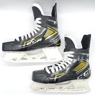 CCM SuperTacks AS3 Pro - NHL Pro Stock Hockey Skates - Size 9.5D - Mikael Backlund (#2) - Image 4