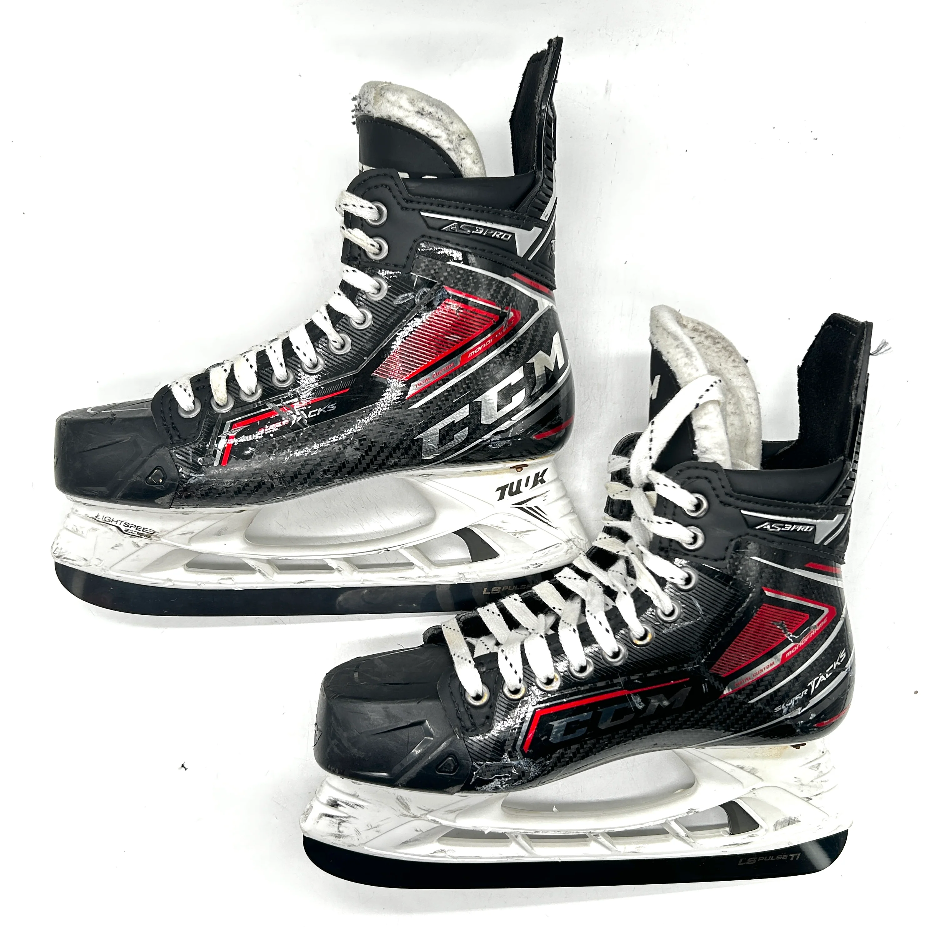 CCM SuperTacks AS3 Pro - Used NHL Pro Stock Skates - Jordan Martinook - Size 7 - Image 2