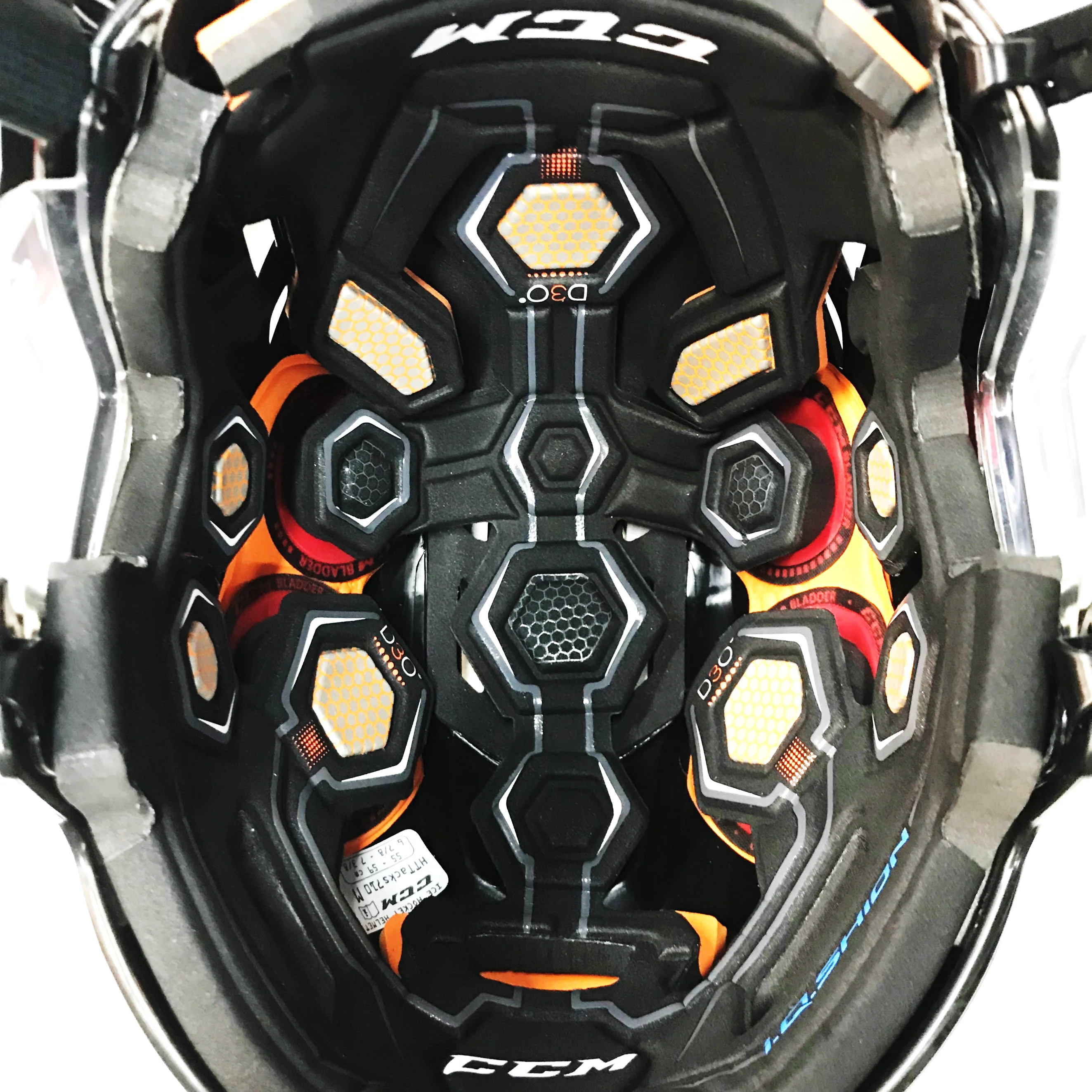 CCM Tacks 710 - Hockey Helmet (Black) - Image 2