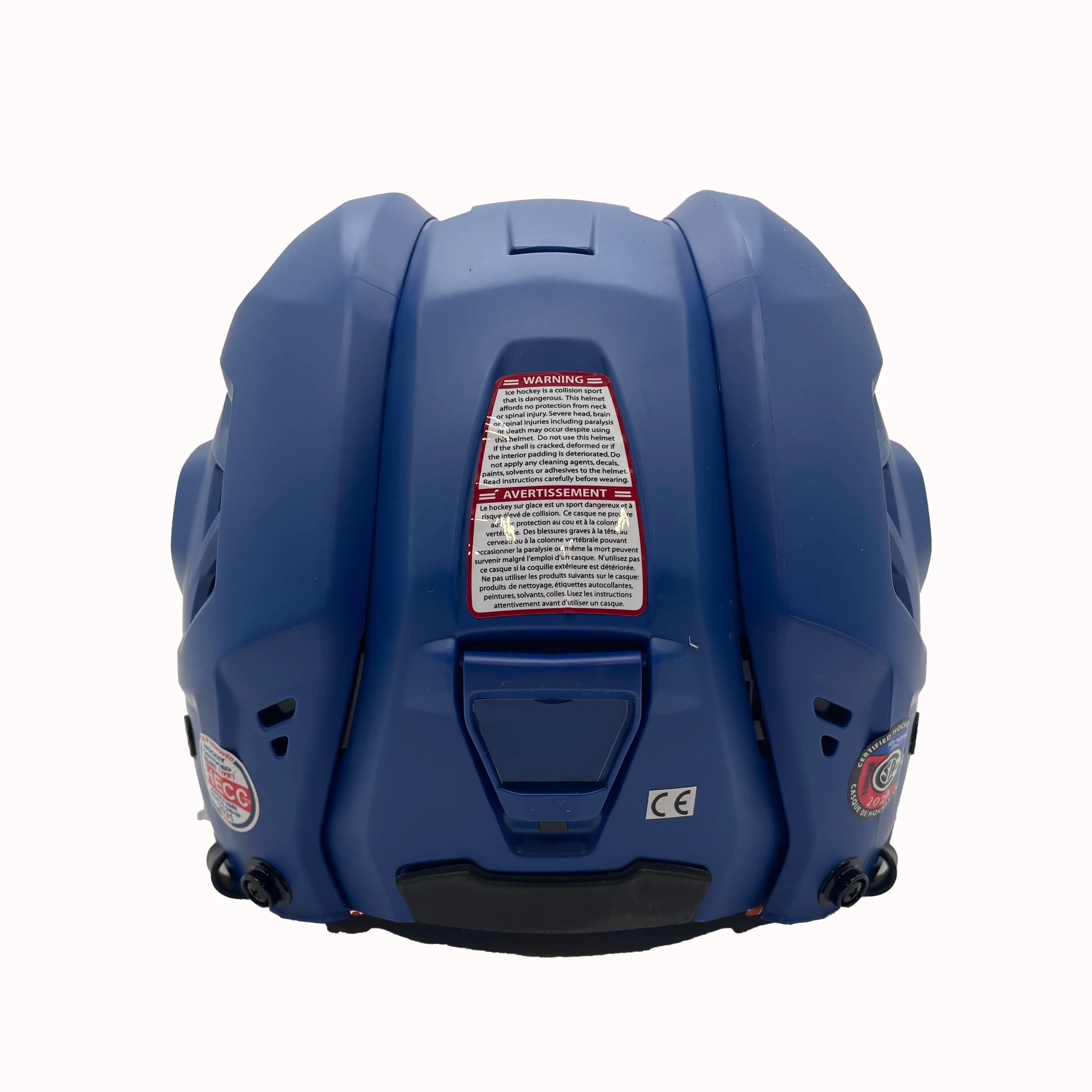 CCM Tacks 710 - Hockey Helmet (Matte Blue) - Image 3