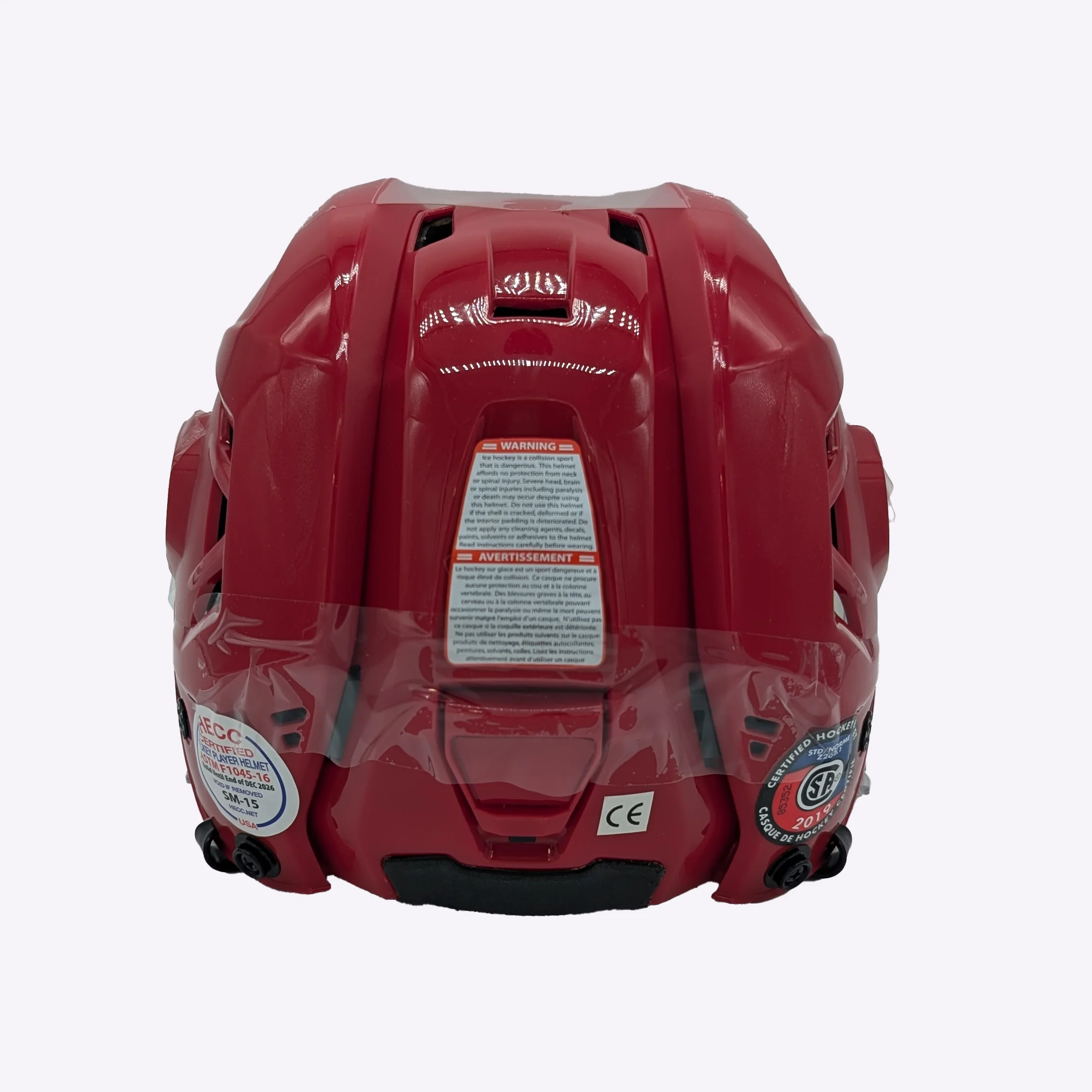 CCM Tacks 710 - Hockey Helmet (Red) - Image 2