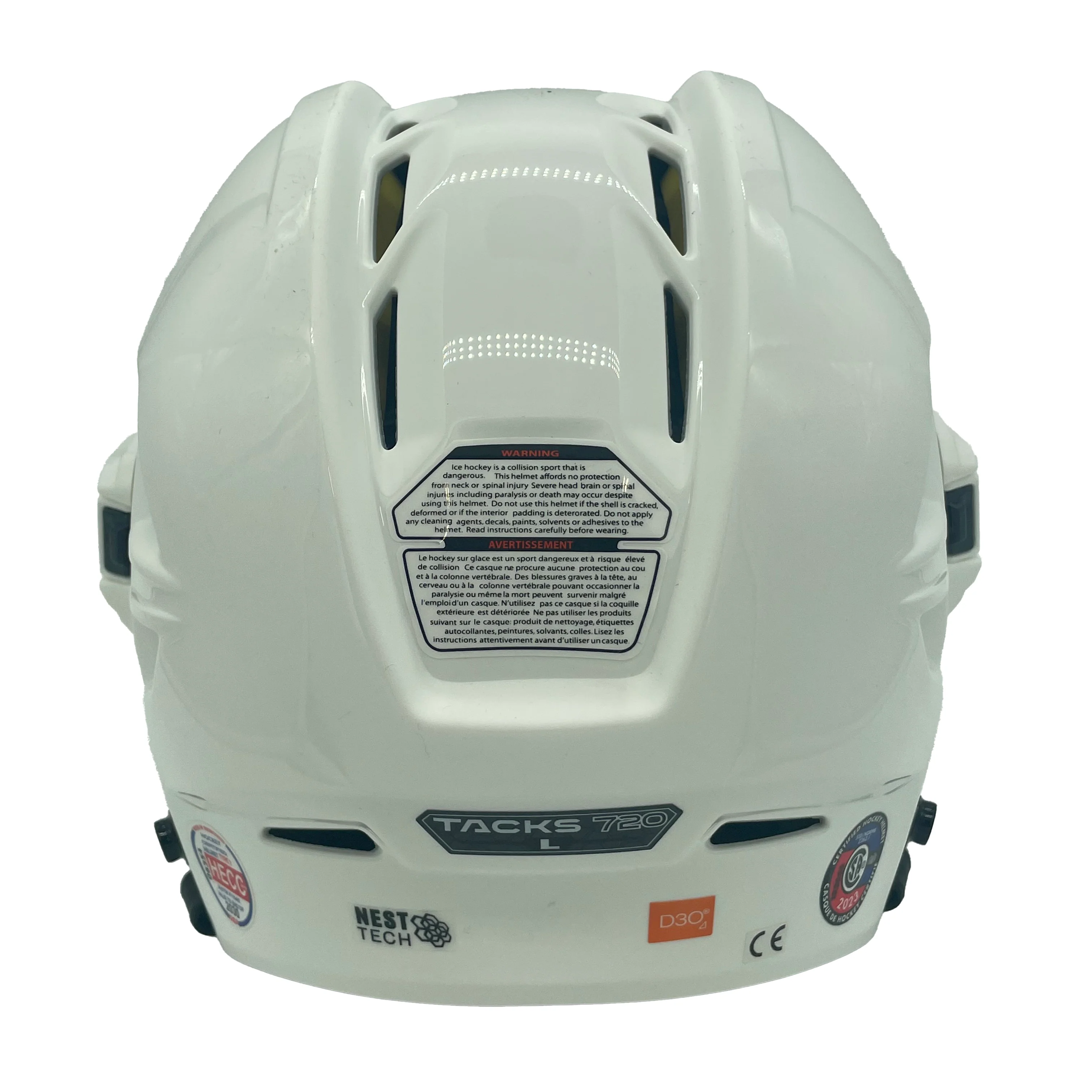 CCM Tacks 720 - Hockey Helmet (White) - Image 3
