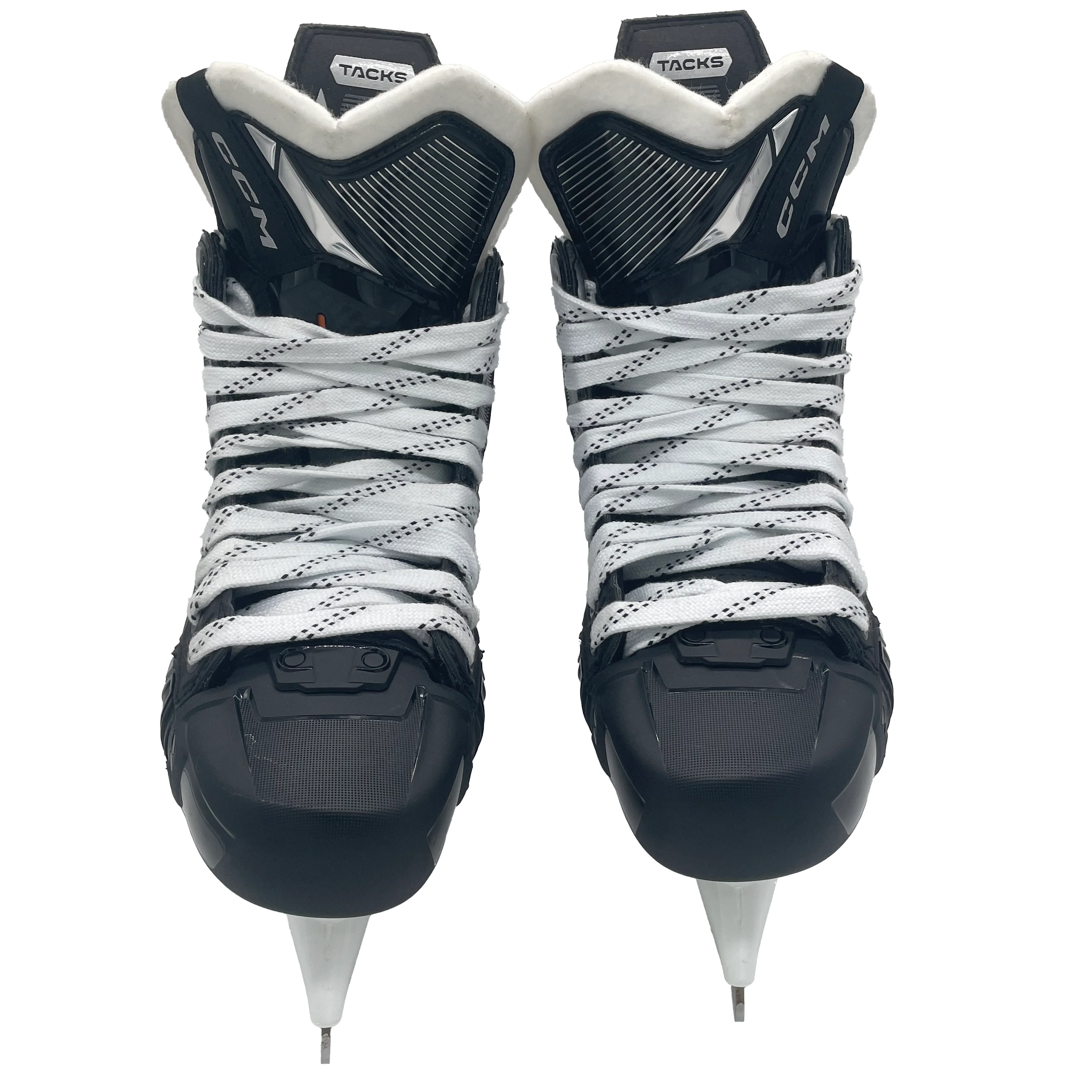 CCM Tacks AS-V Pro - New NCAA Pro Stock Hockey Skates - Size 7.5 (Black/Blue) - Image 2