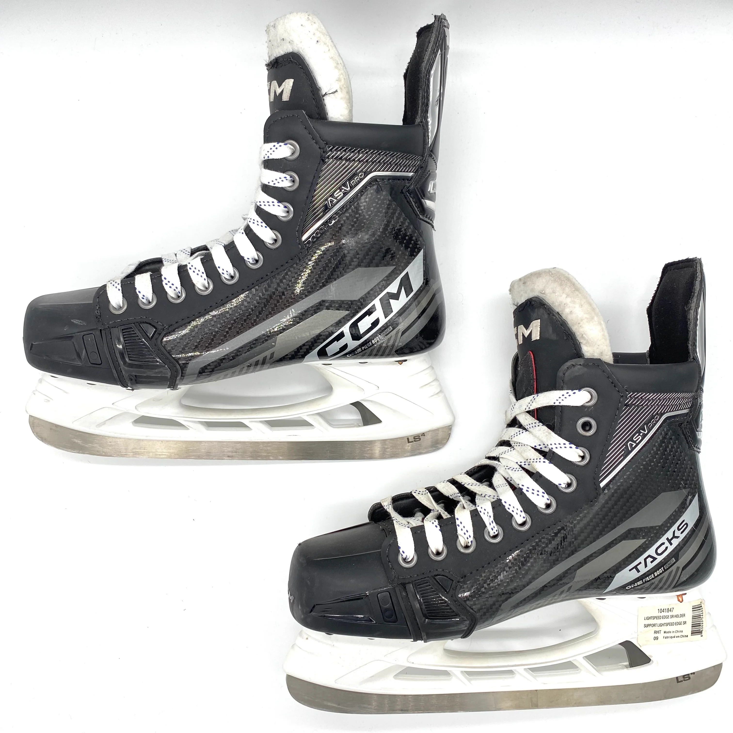 CCM Tacks AS-V Pro - Pro Stock Hockey Skates - Size 8.25D - Zach Parise - Image 3