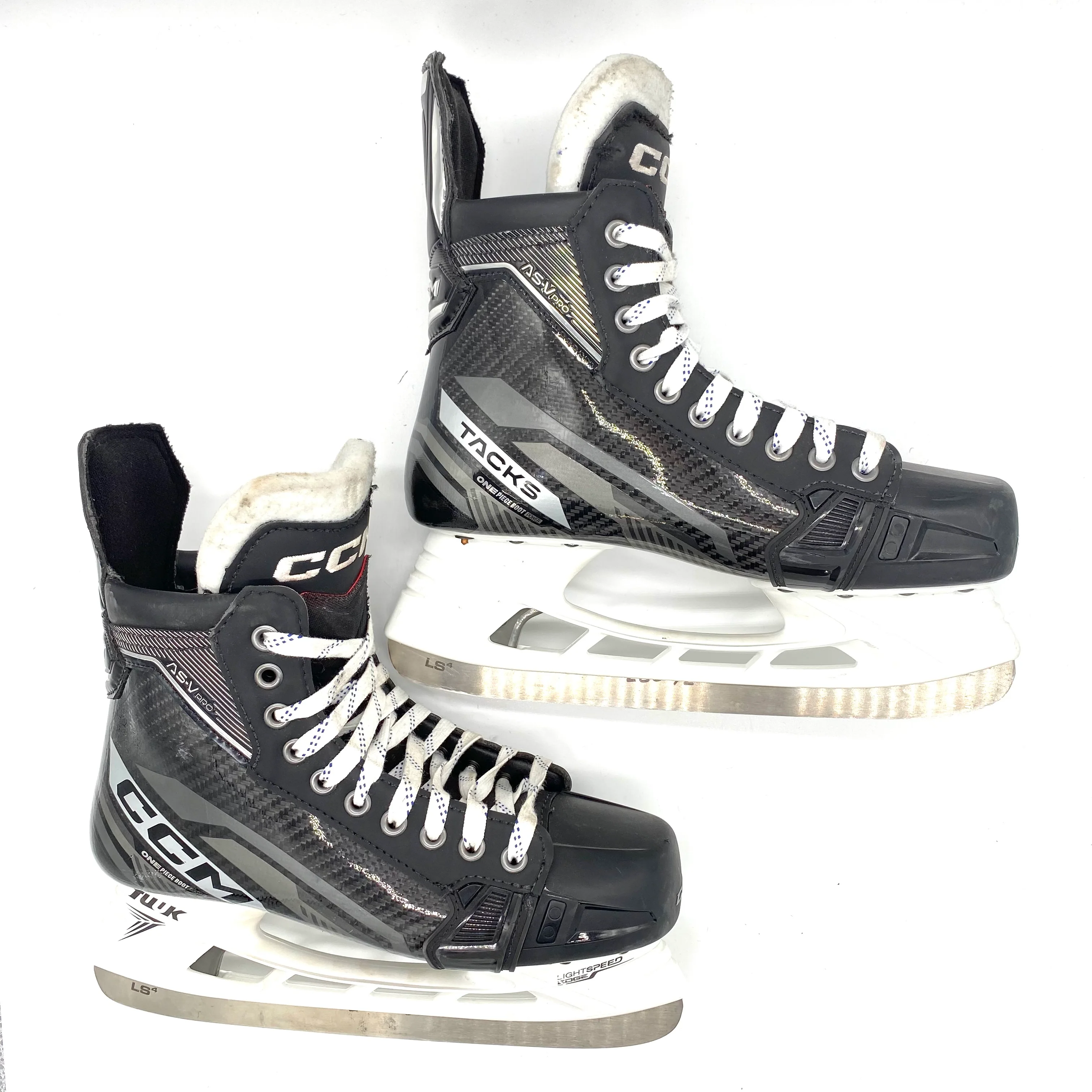 CCM Tacks AS-V Pro - Pro Stock Hockey Skates - Size 8.25D - Zach Parise - Image 4