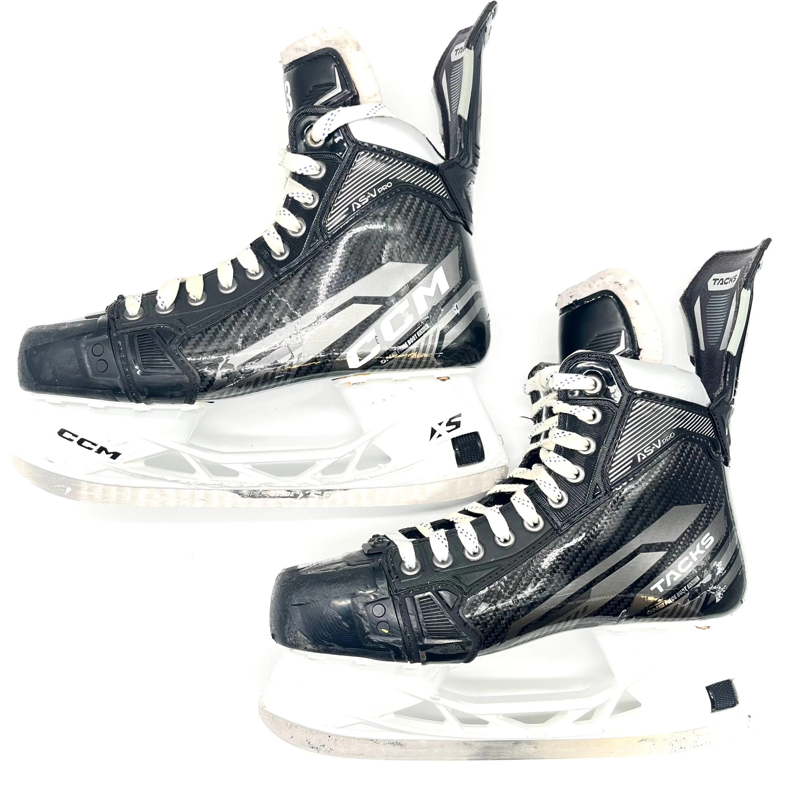 CCM Tacks AS-V Pro - Used NHL Pro Stock Hockey Skates - Valeri Nichushkin - Image 3