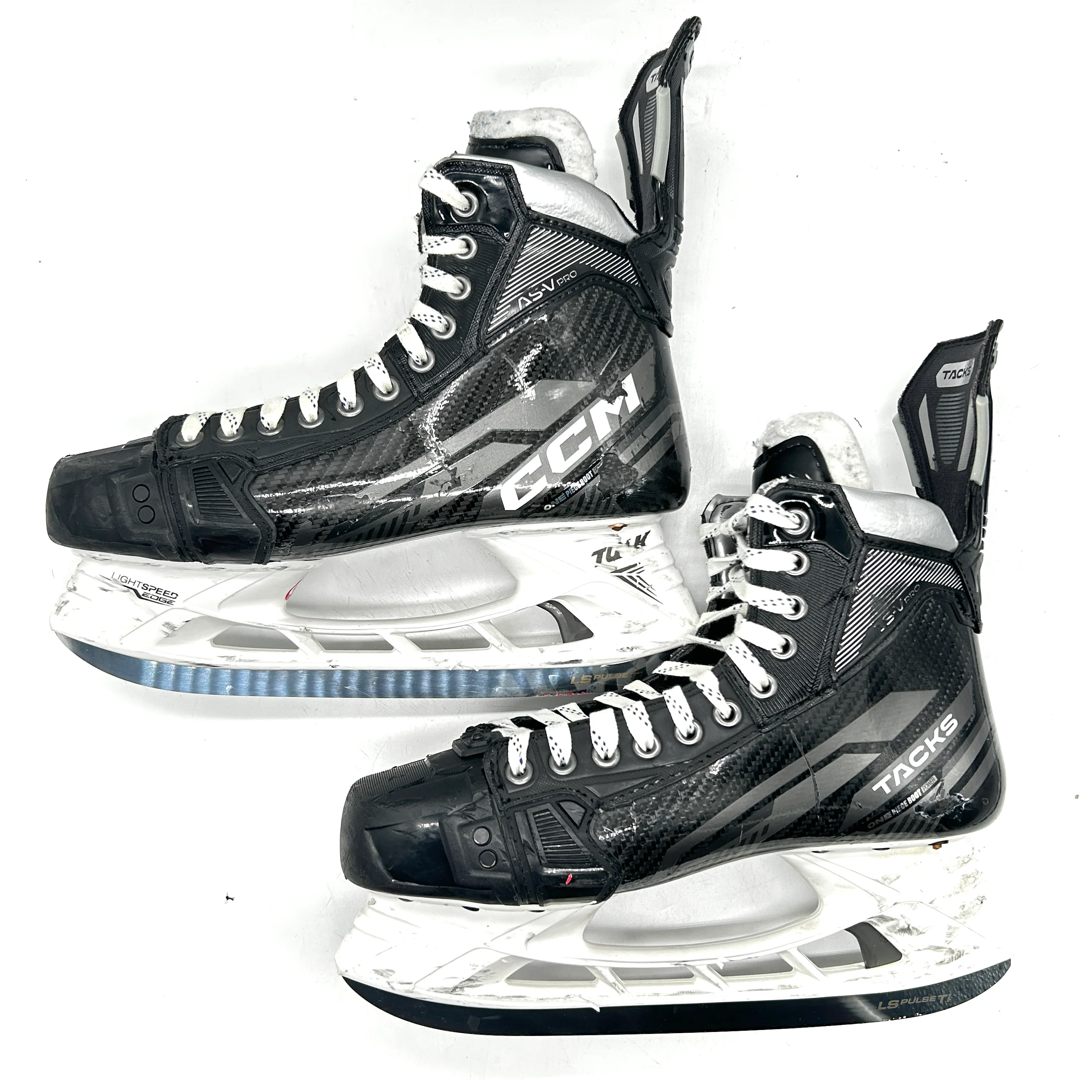 CCM Tacks AS-V Pro - Used NHL Pro Stock Skates - Eric Robinson - Size 8.5 - Image 2