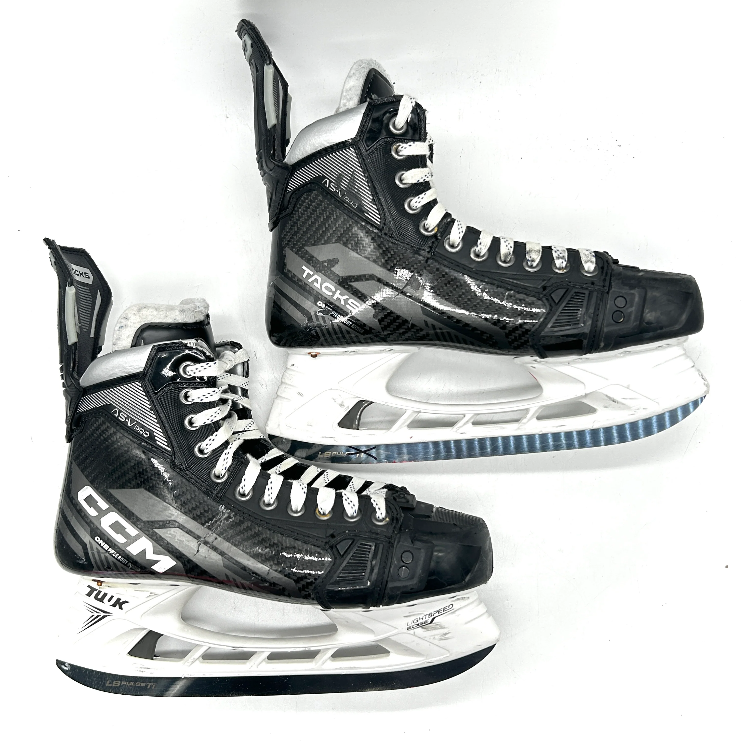 CCM Tacks AS-V Pro - Used NHL Pro Stock Skates - Eric Robinson - Size 8.5 - Image 3