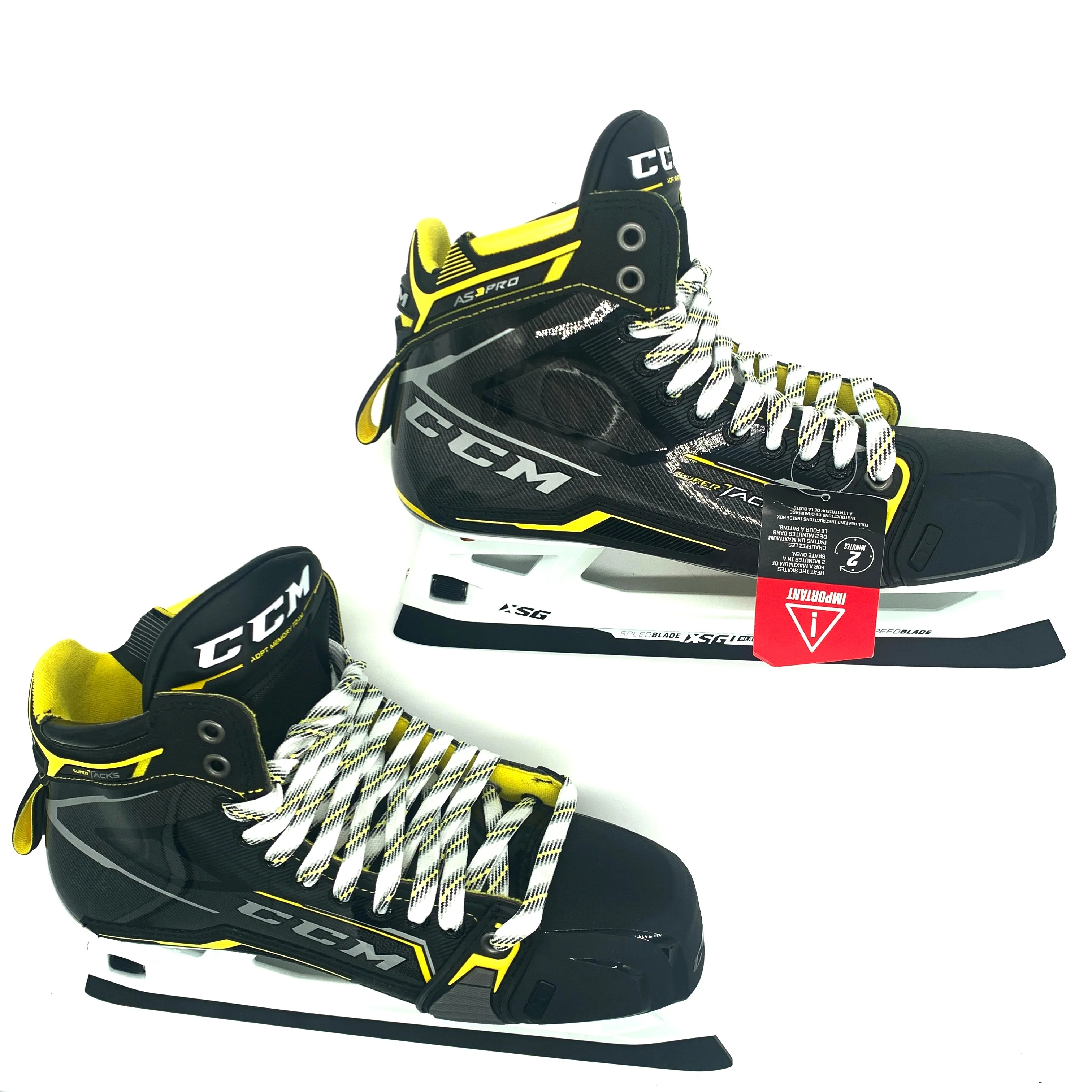 CCM Tacks AS3 Pro - New Pro Stock Goalie Skates - Size 9.5D - Image 5