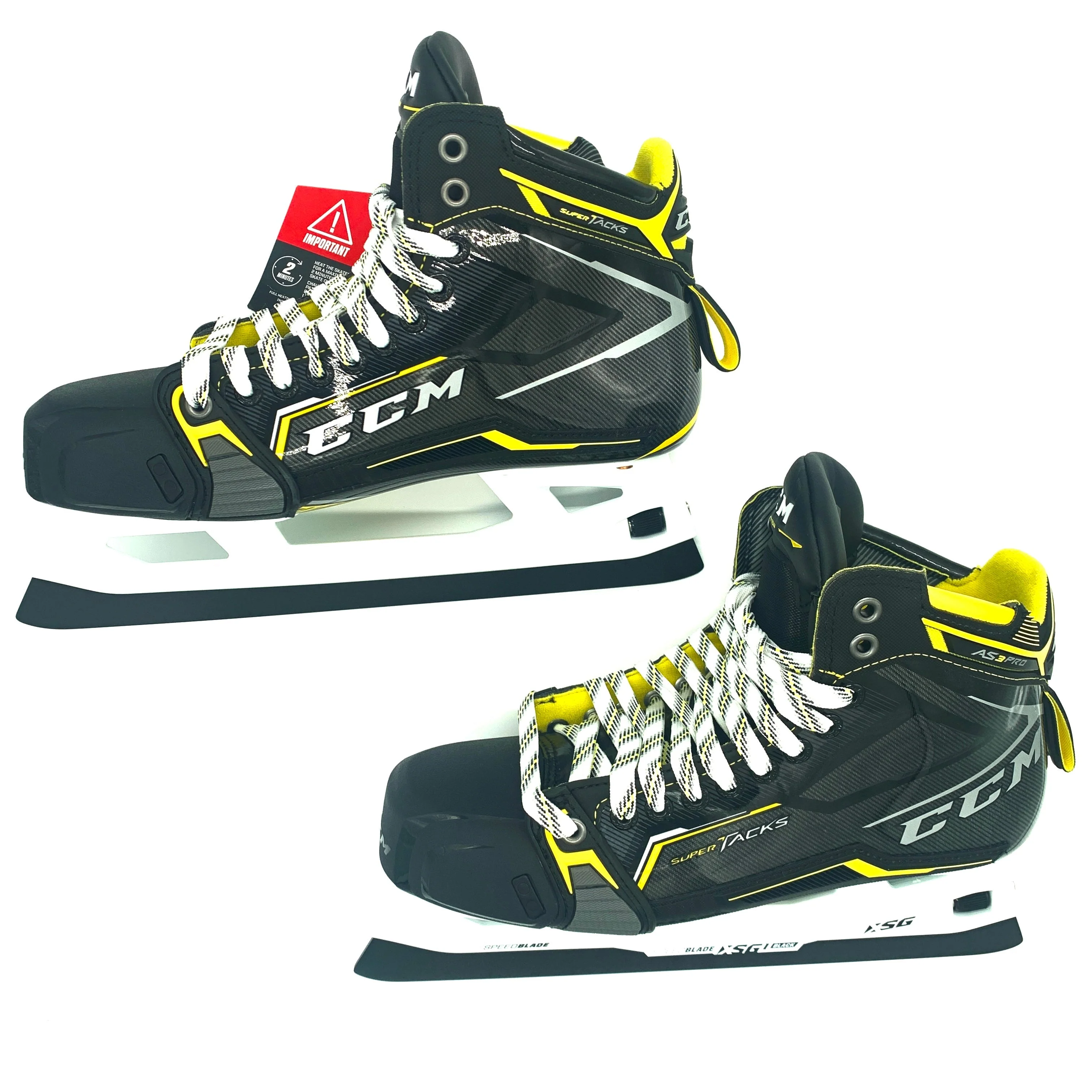 CCM Tacks AS3 Pro - New Pro Stock Goalie Skates - Size 9.5D - Image 6