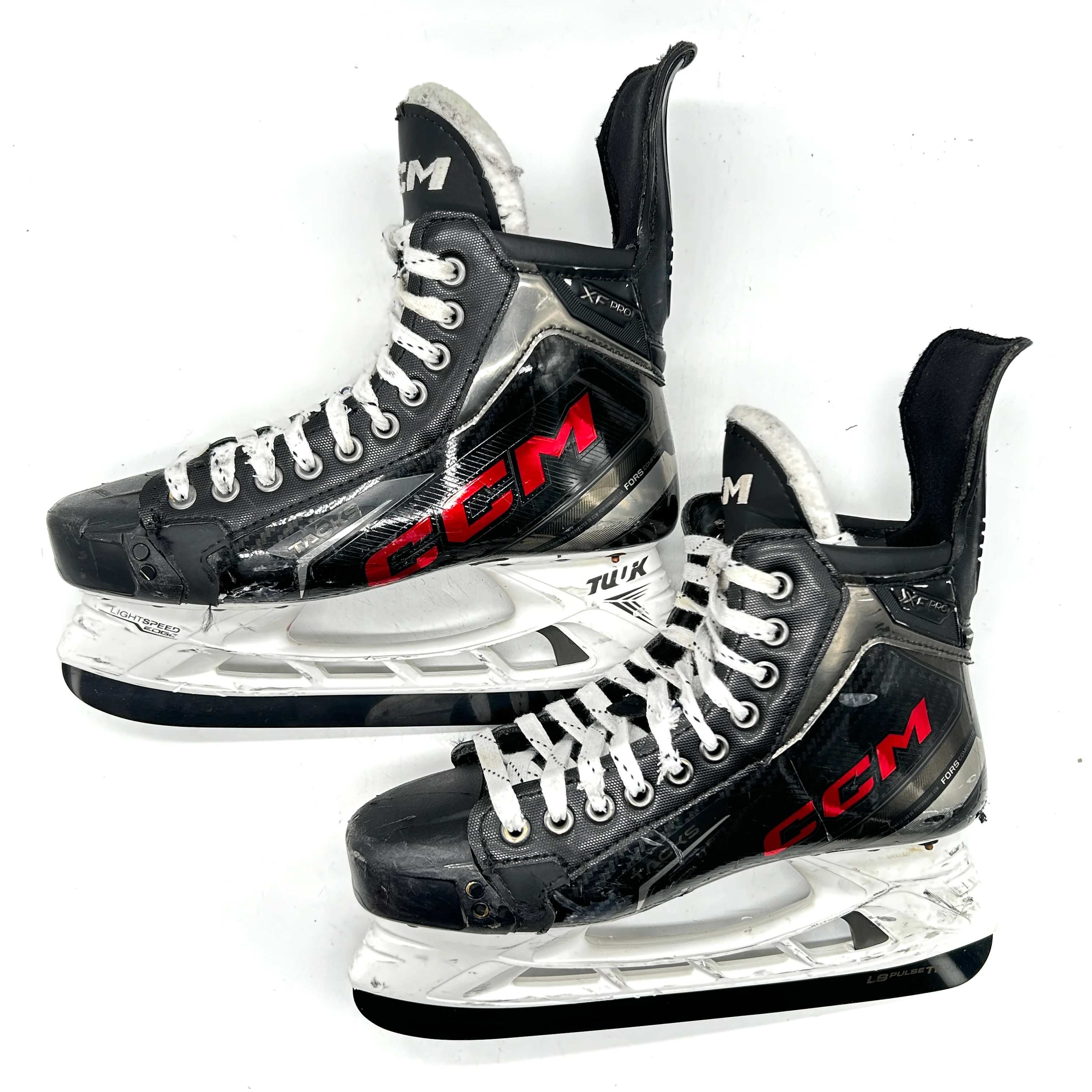 CCM Tacks XF Pro - Used NHL Pro Stock Skates - Jordan Martinook - Size 7 #7 - Image 3