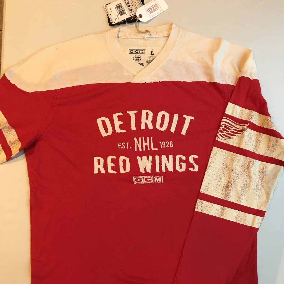 CCM - Team Classics NHL Long Sleeve Shirt - Image 2