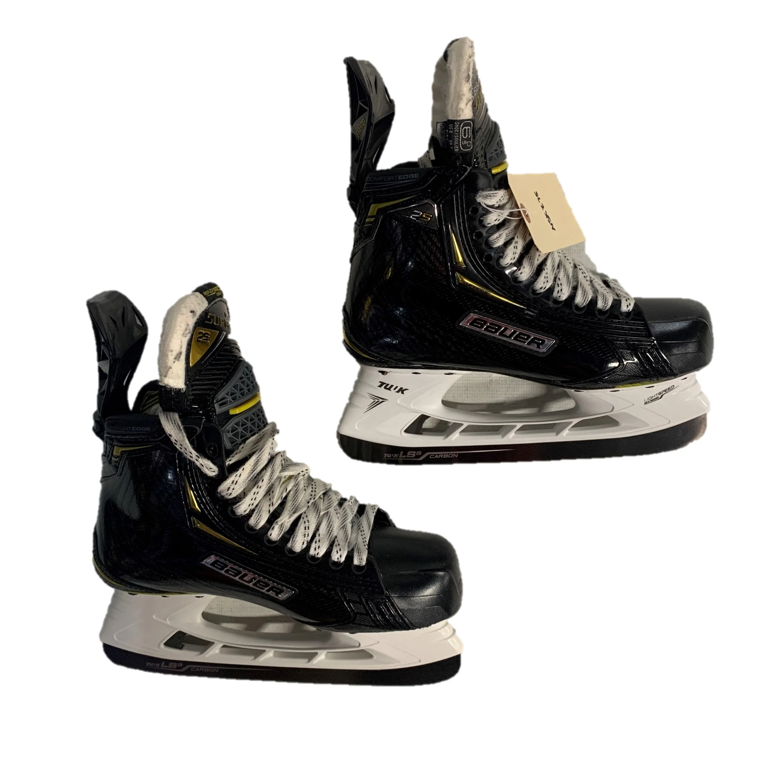 Bauer Supreme 2S Pro Hockey Skates - Size 6D - NCAA - Image 2