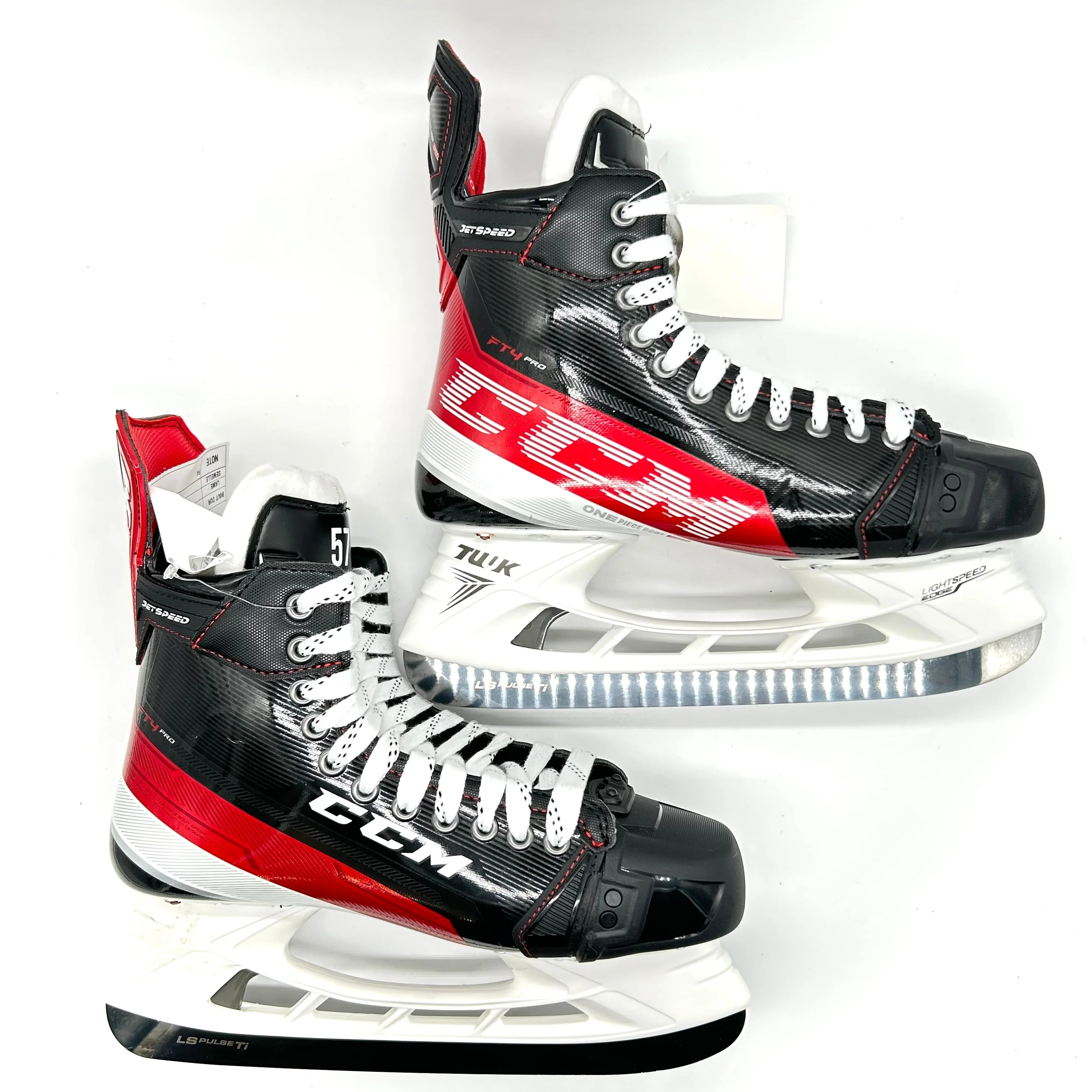 CCM Jetspeed FT4 Pro - Pro Stock Hockey Skates - Size 9E - Image 4