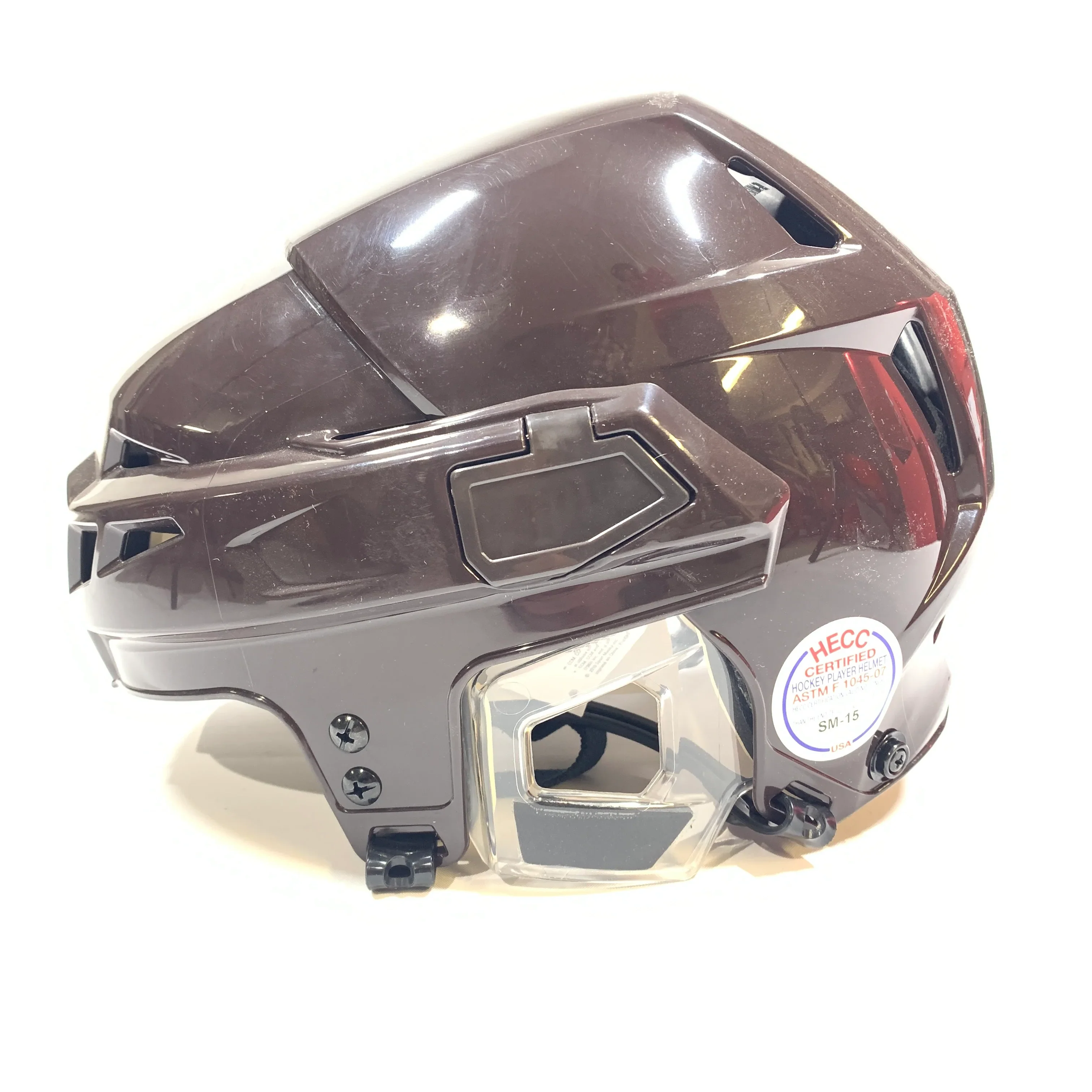 CCM V08 - Hockey Helmet (Brown) - Image 2