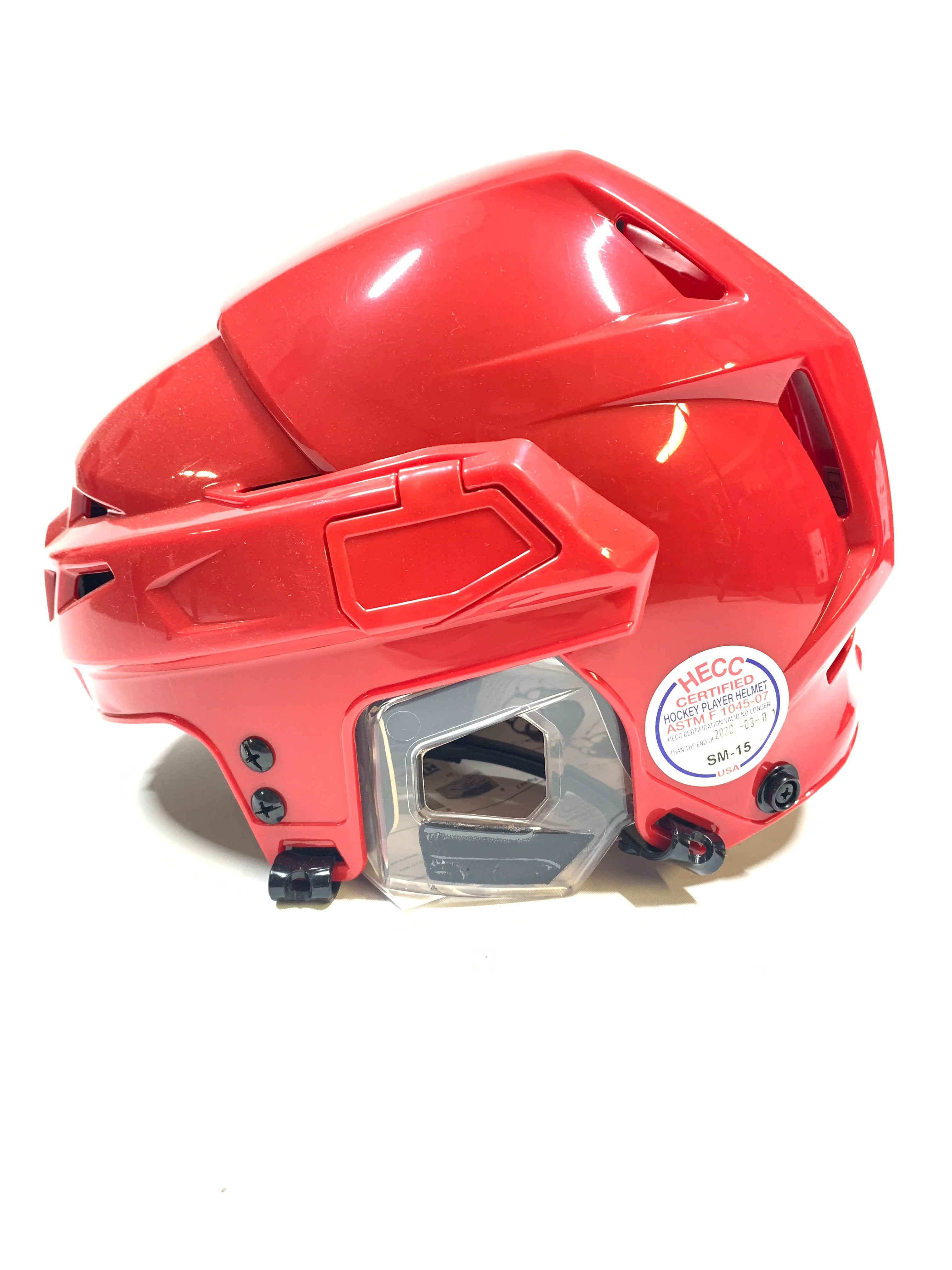 CCM V08 - Hockey Helmet (Red) - Image 2