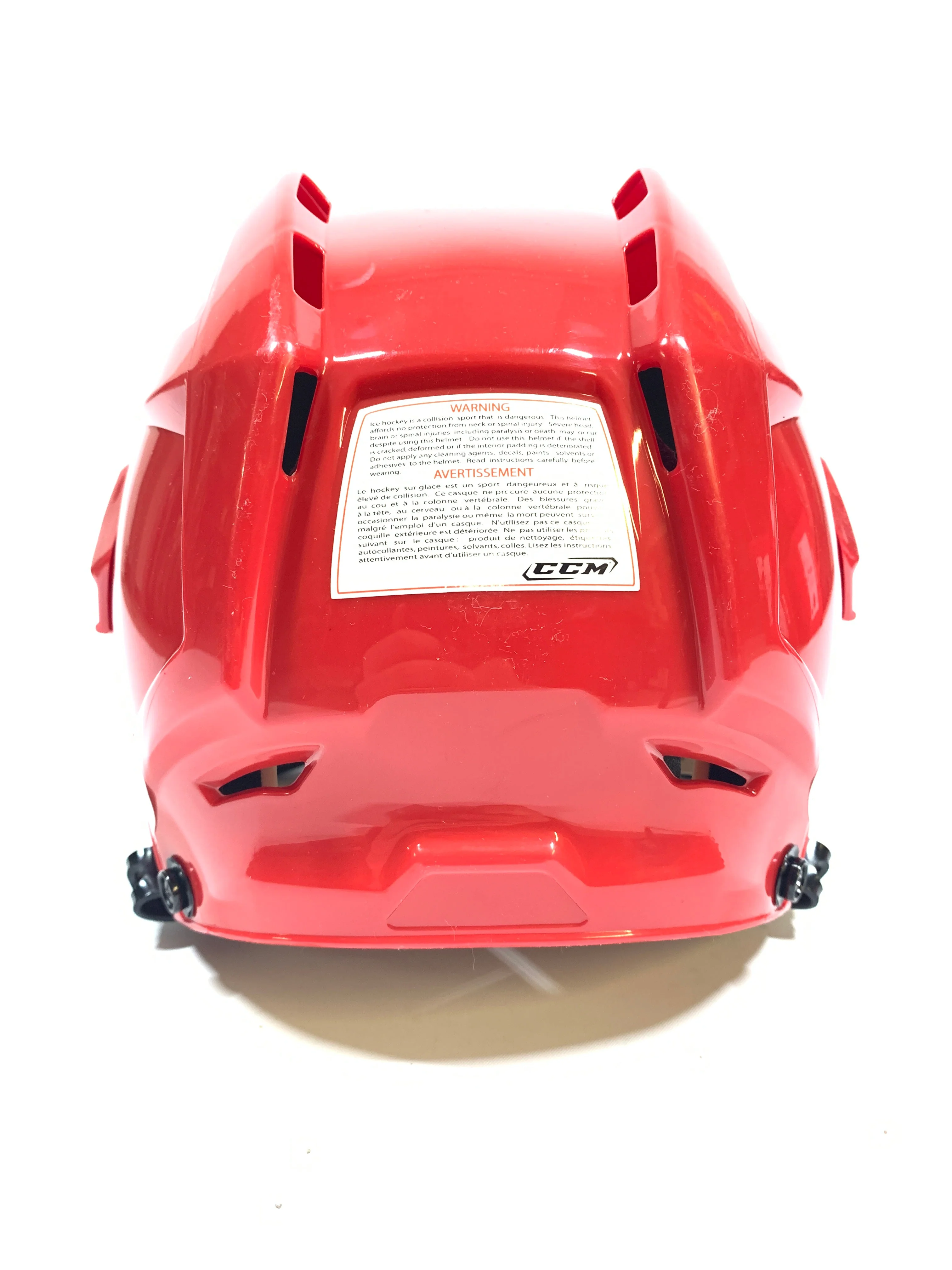 CCM V08 - Hockey Helmet (Red) - Image 3