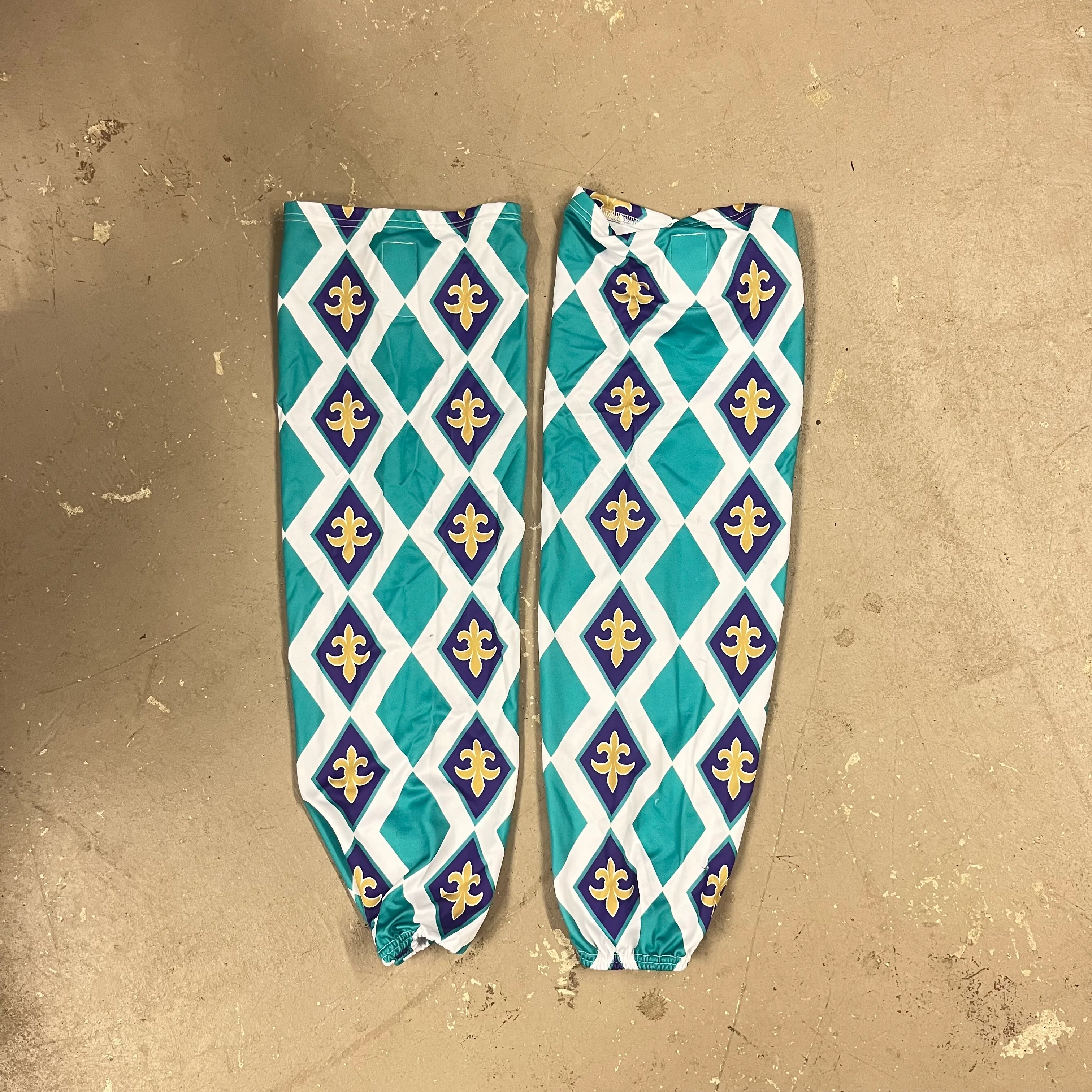 ECHL - Used Hockey Socks (Mardi Gras)
