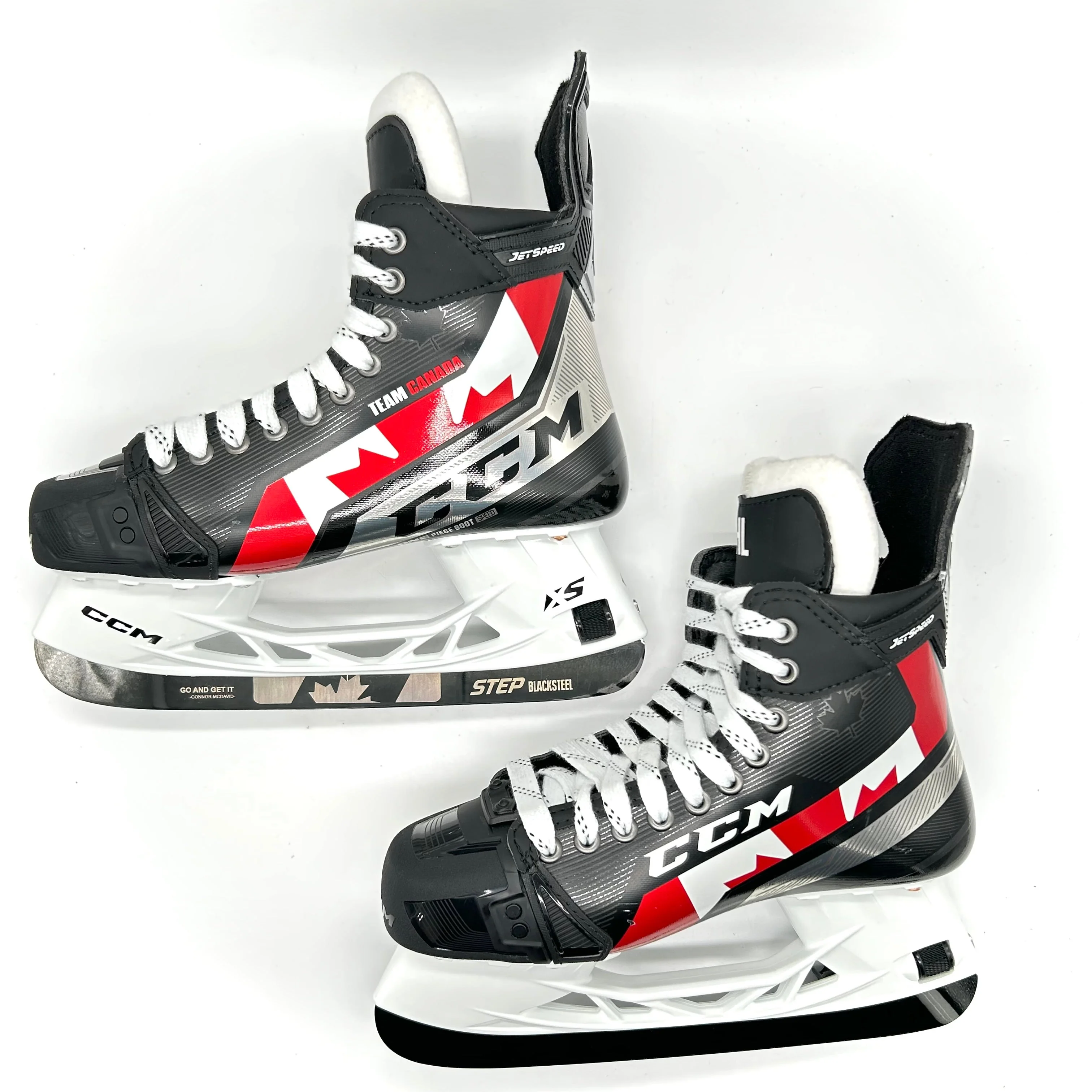 Jetspeed FT4 Pro - Pro Stock Hockey Skates - Size 8E *Team Canada Graphics* - Image 7