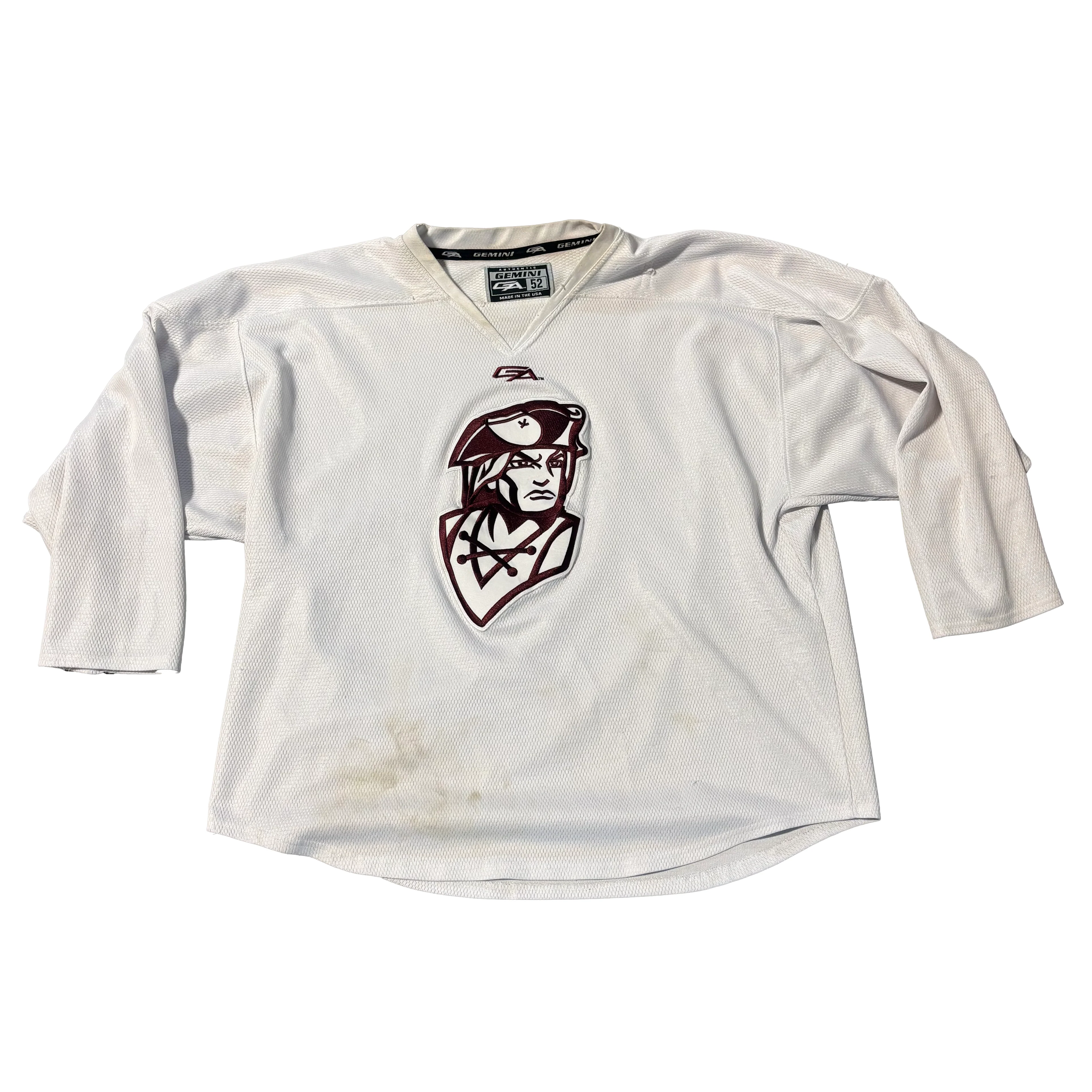 NCAA - Used Gemini Authentic Practice Jersey (White/Maroon)