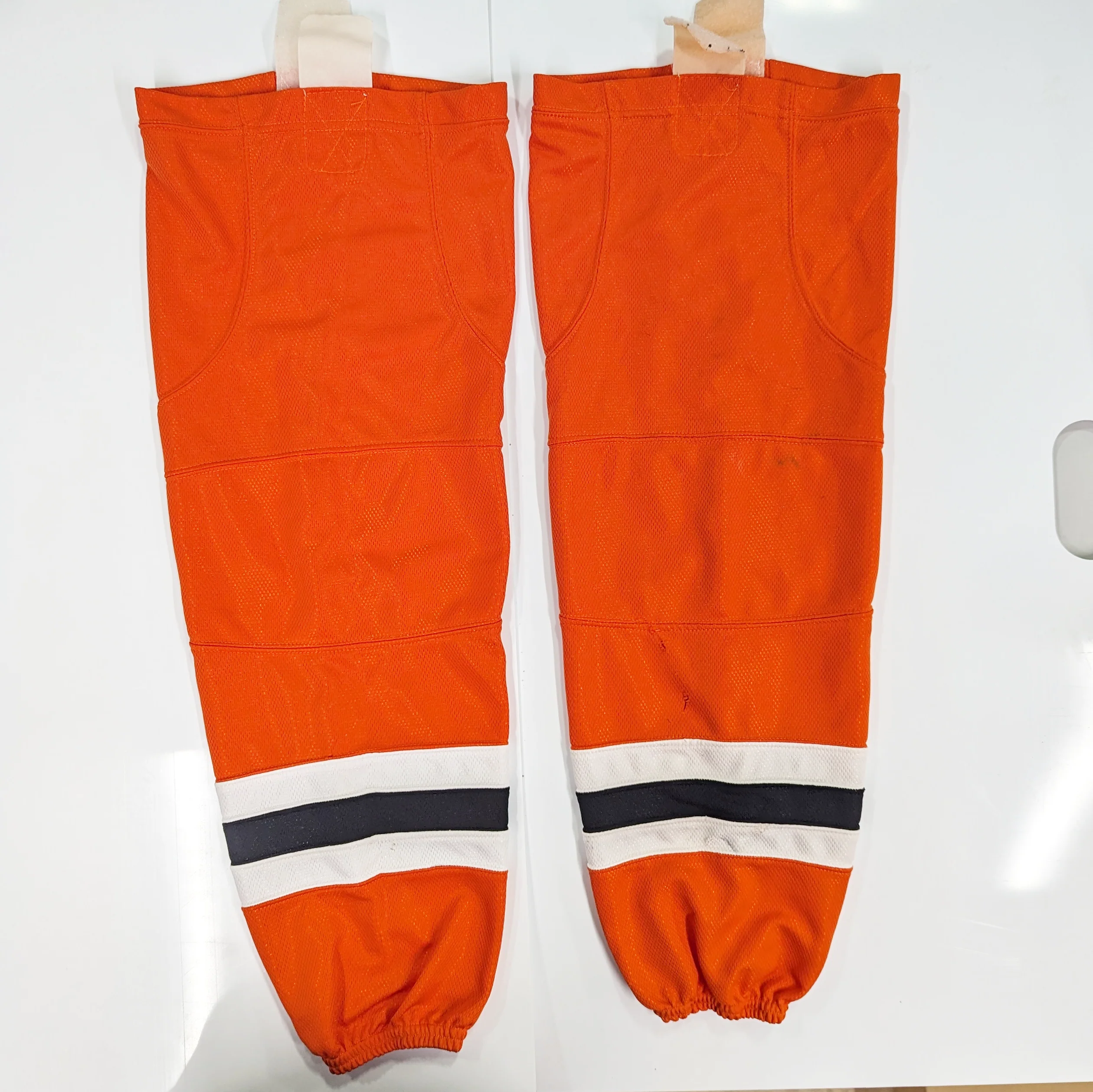NCAA - Used Hockey Socks (Orange/White/Black)