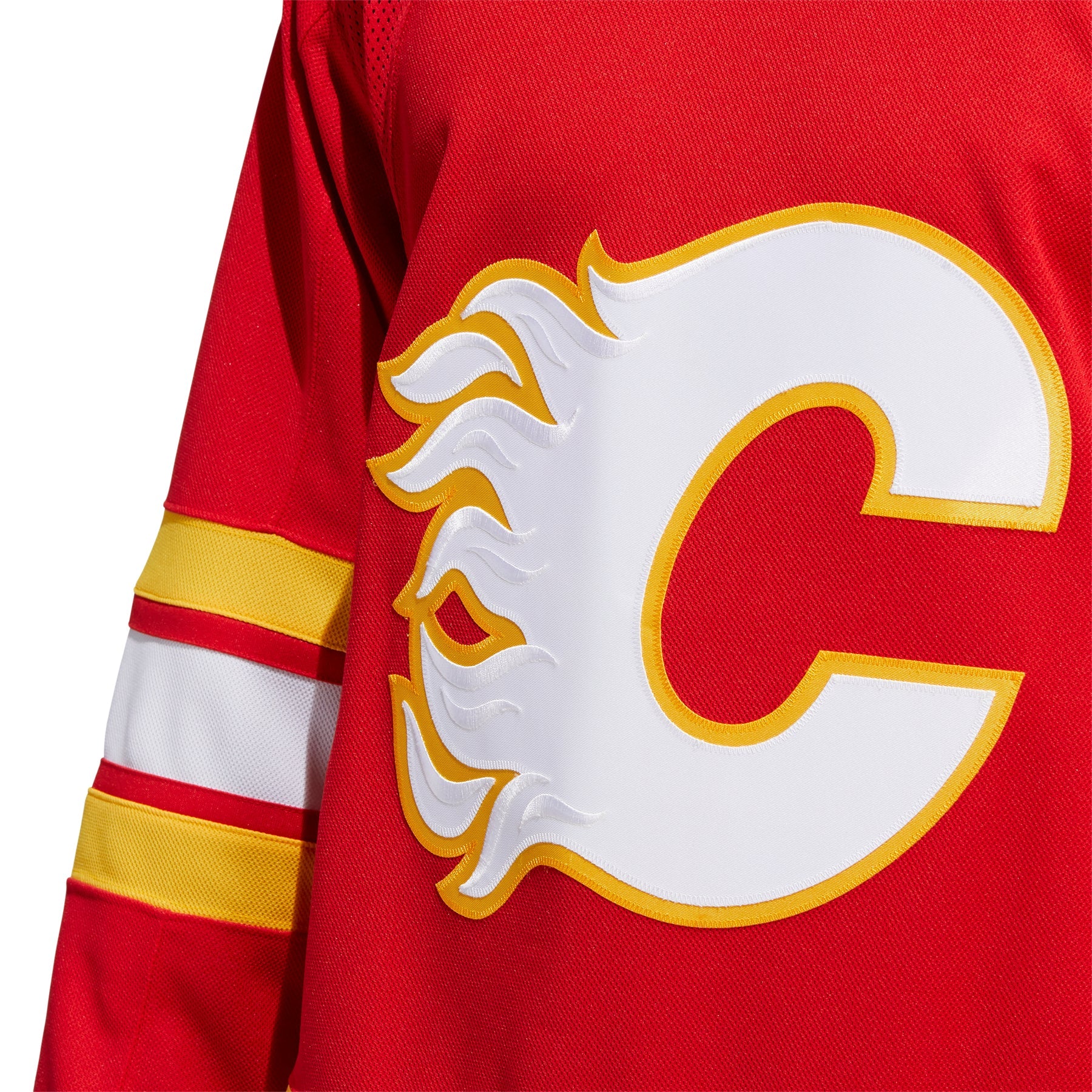 NHL - Calgary Flames Adidas Home Jersey - Image 3