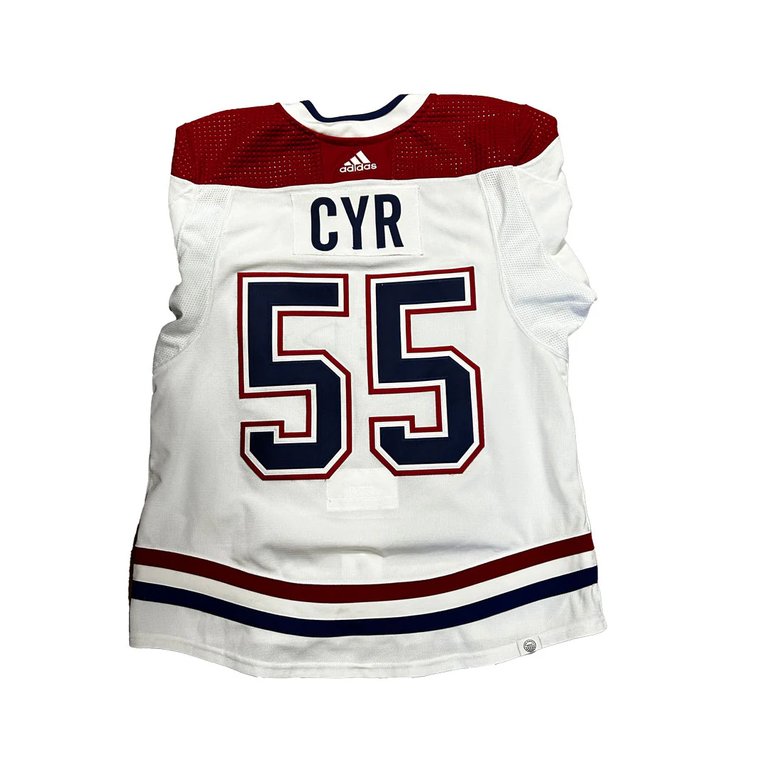 NHL - Montreal Canadiens Used Adidas Game Jersey (White) - Image 2
