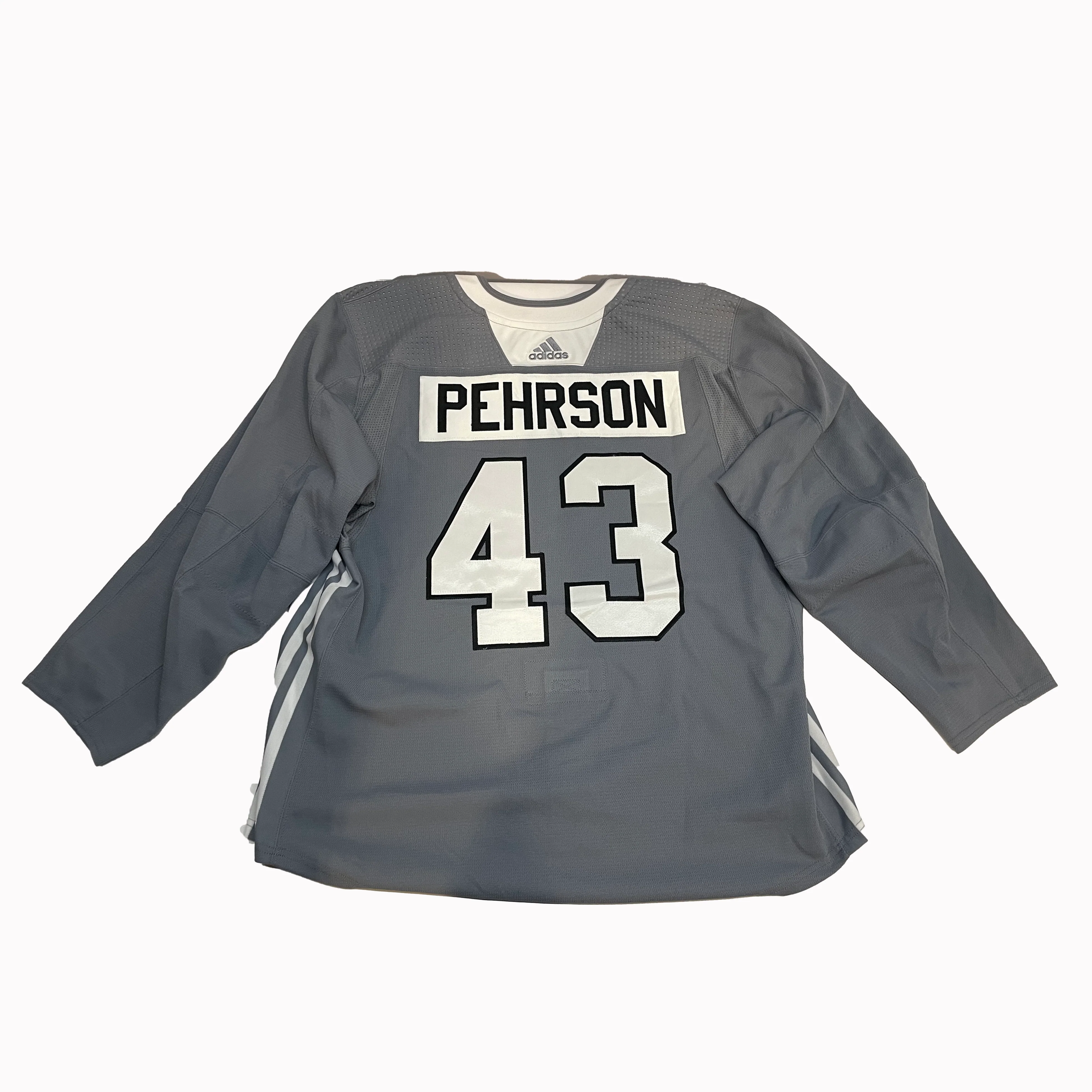 NHL - Philadelphia Flyers New Adidas Practice Jersey - (Grey) - Image 8