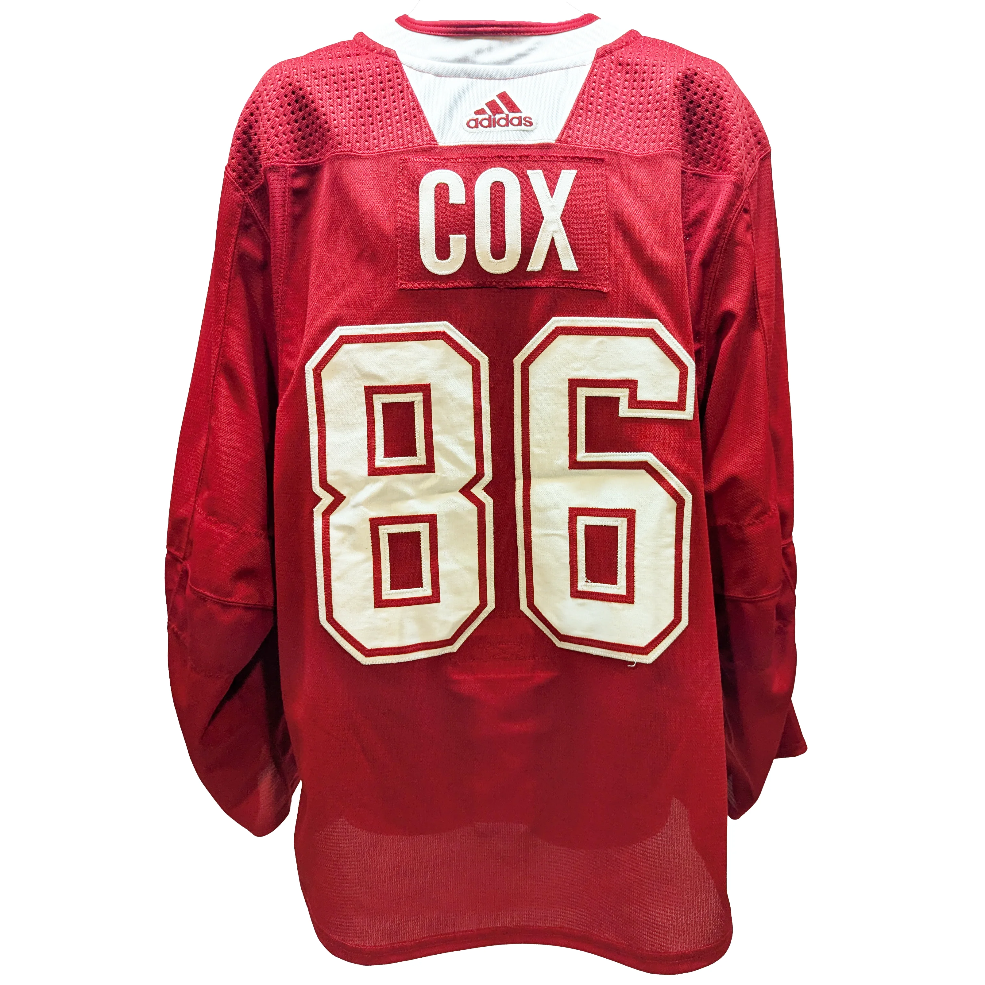 NHL - Used Adidas Montreal Canadiens Practice Jersey (Red) - Image 19