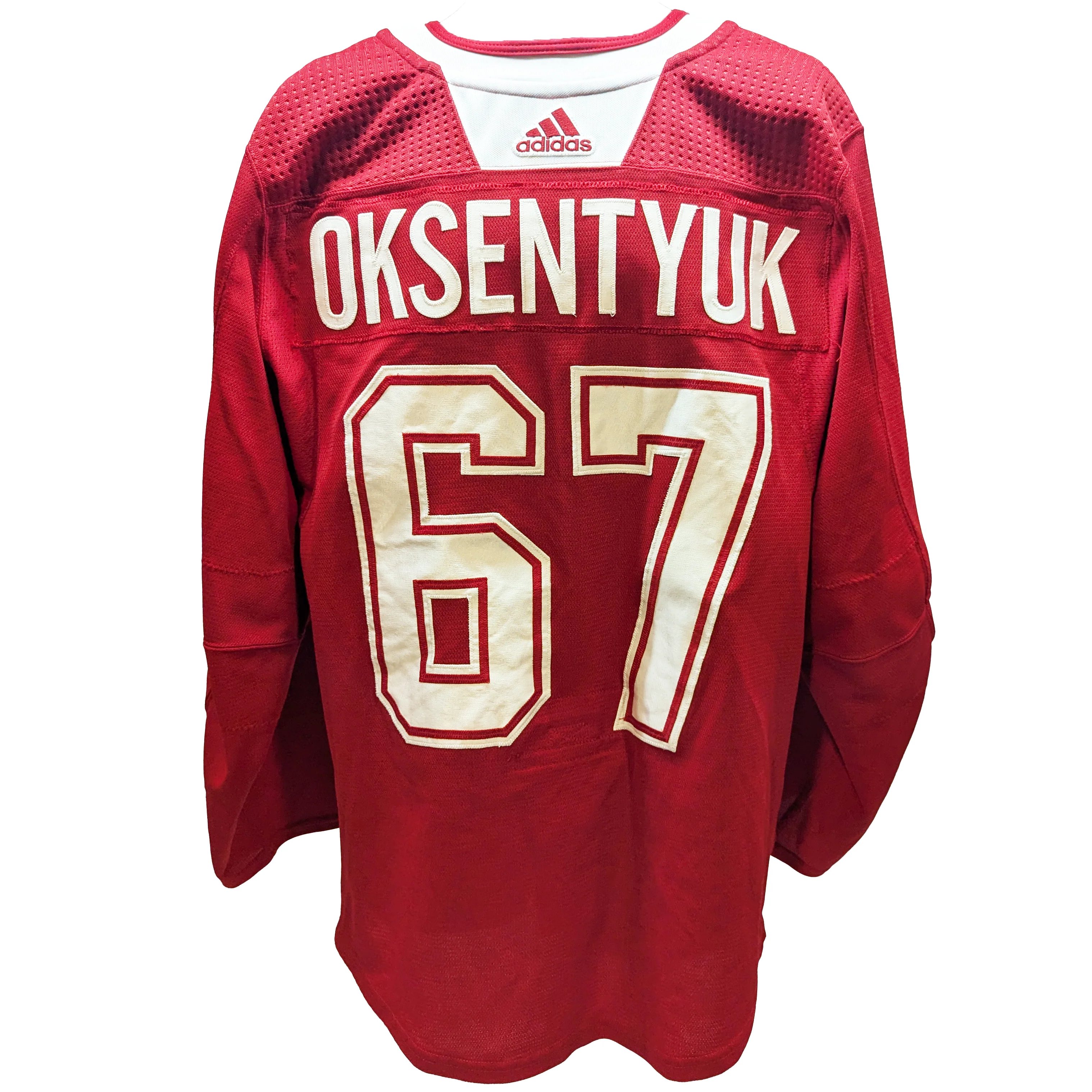 NHL - Used Adidas Montreal Canadiens Practice Jersey (Red) - Image 27