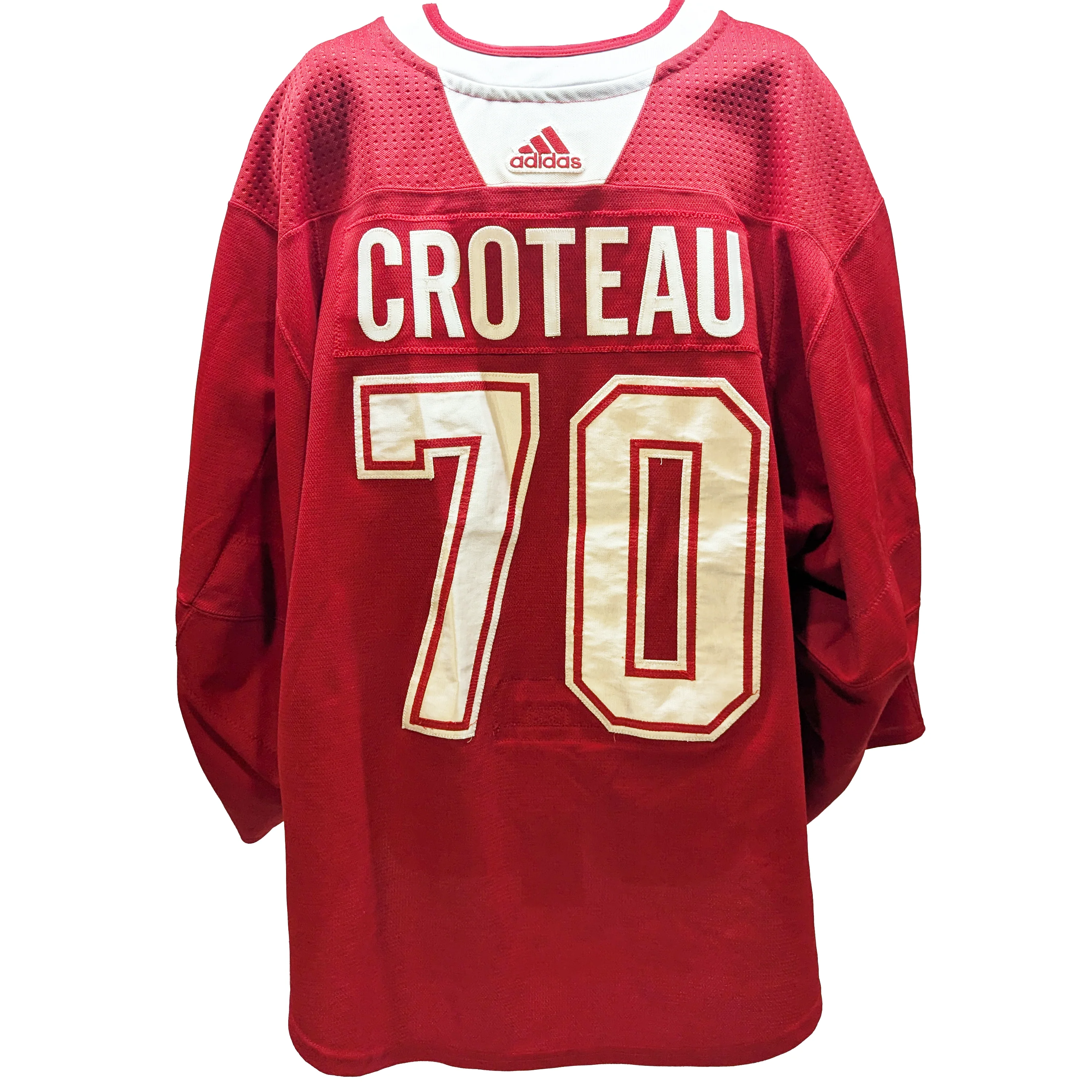 NHL - Used Adidas Montreal Canadiens Practice Jersey (Red) - Image 29