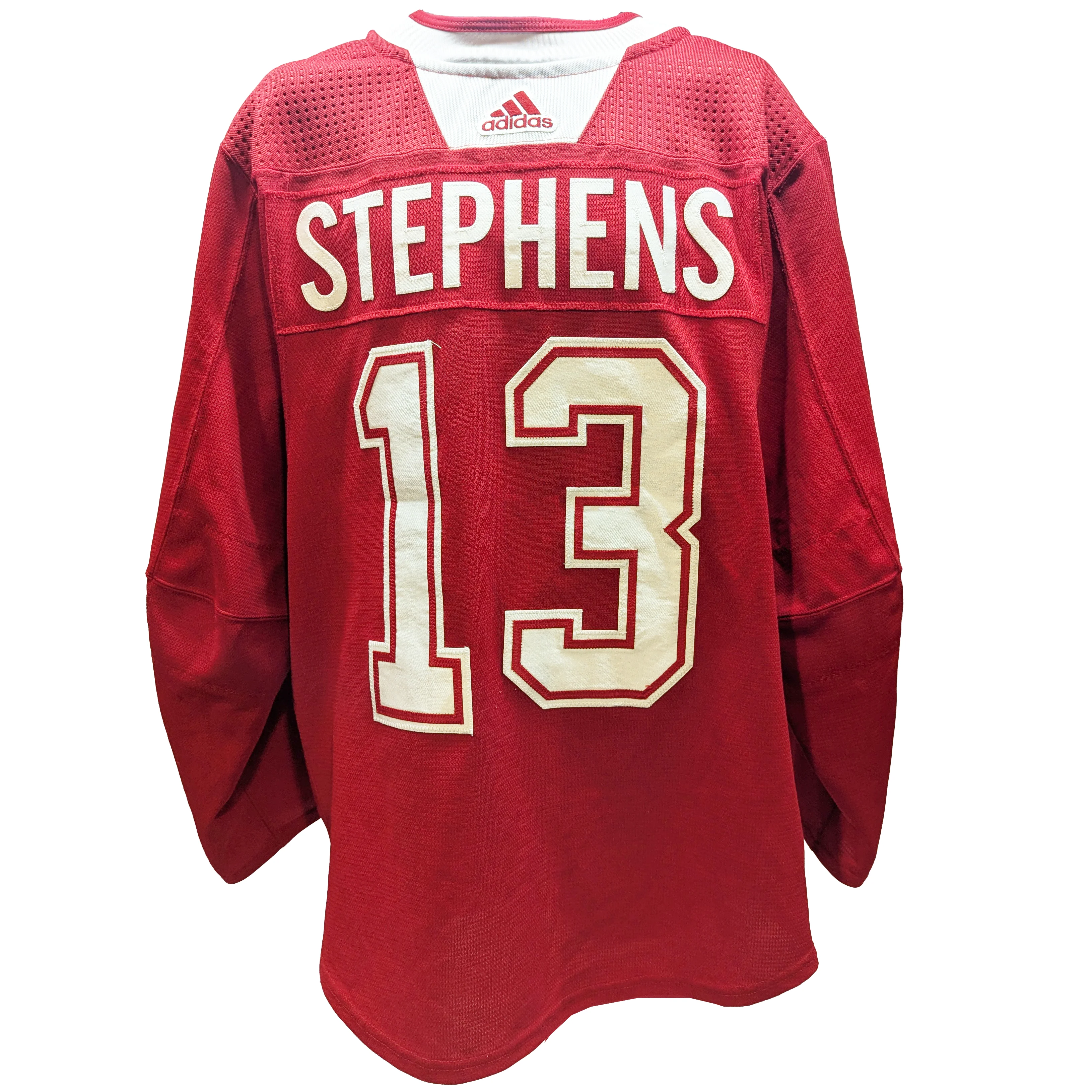 NHL - Used Adidas Montreal Canadiens Practice Jersey (Red) - Image 7
