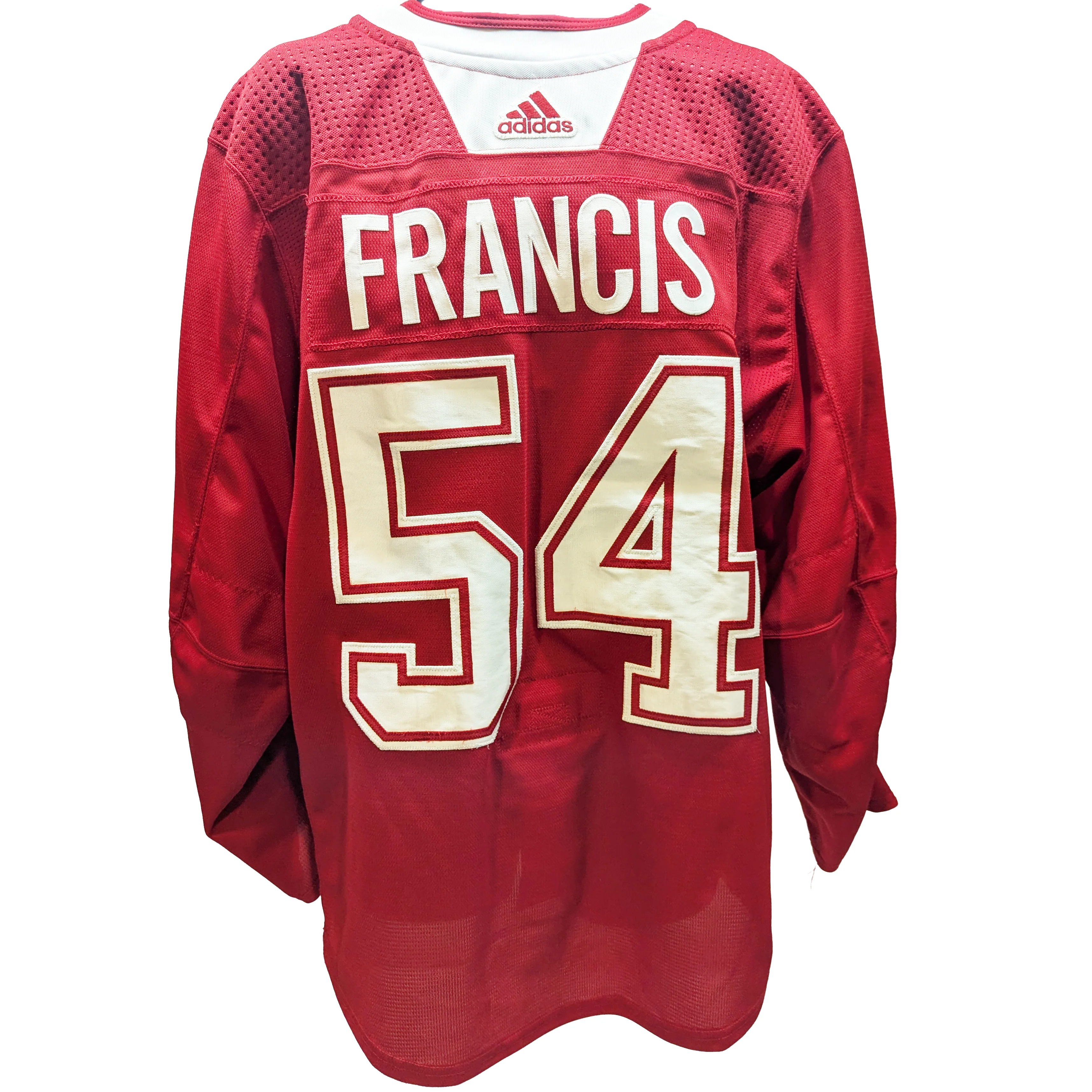 NHL - Used Adidas Montreal Canadiens Practice Jersey (Red) - Image 9