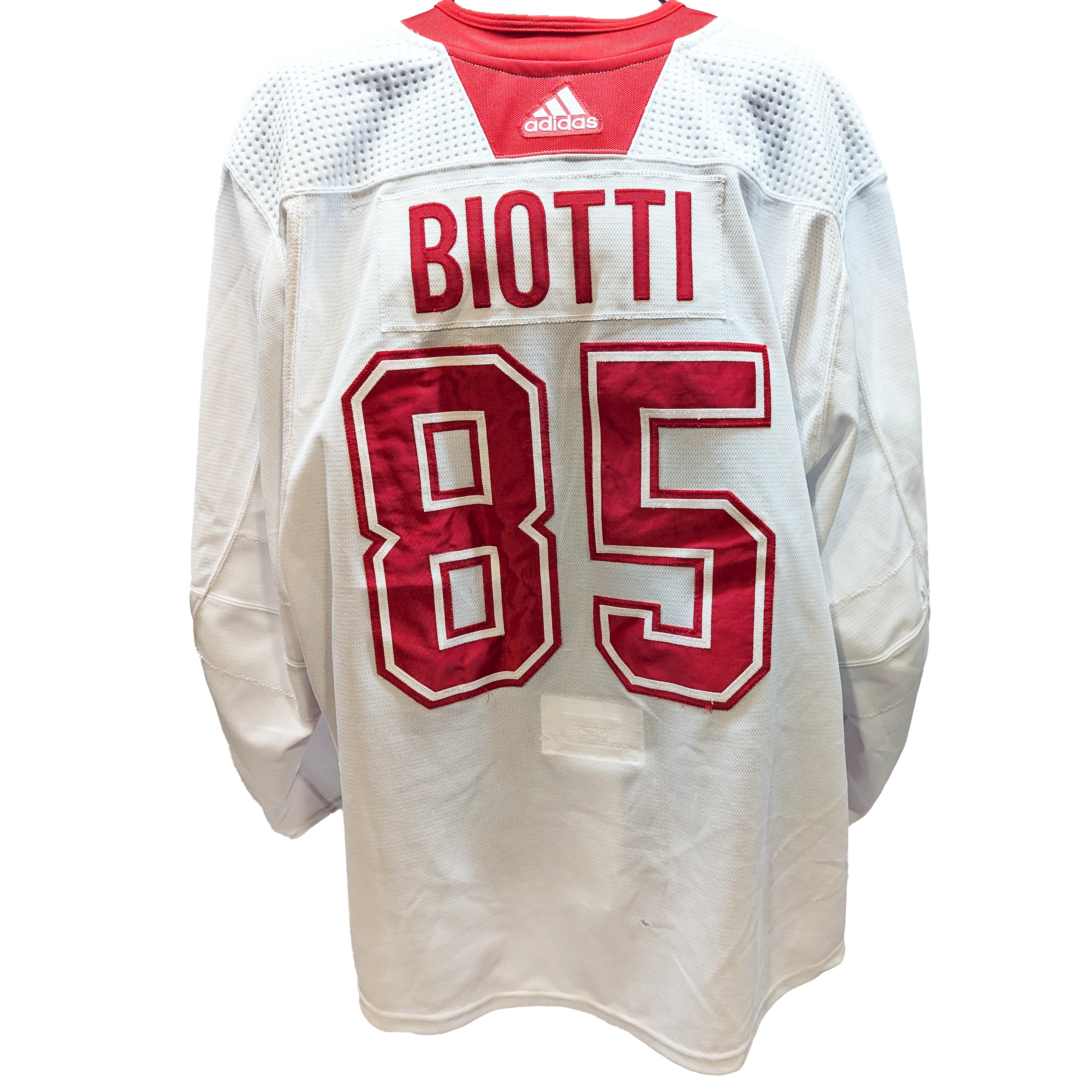 NHL - Used Adidas Montreal Canadiens Practice Jersey (White) - Image 17
