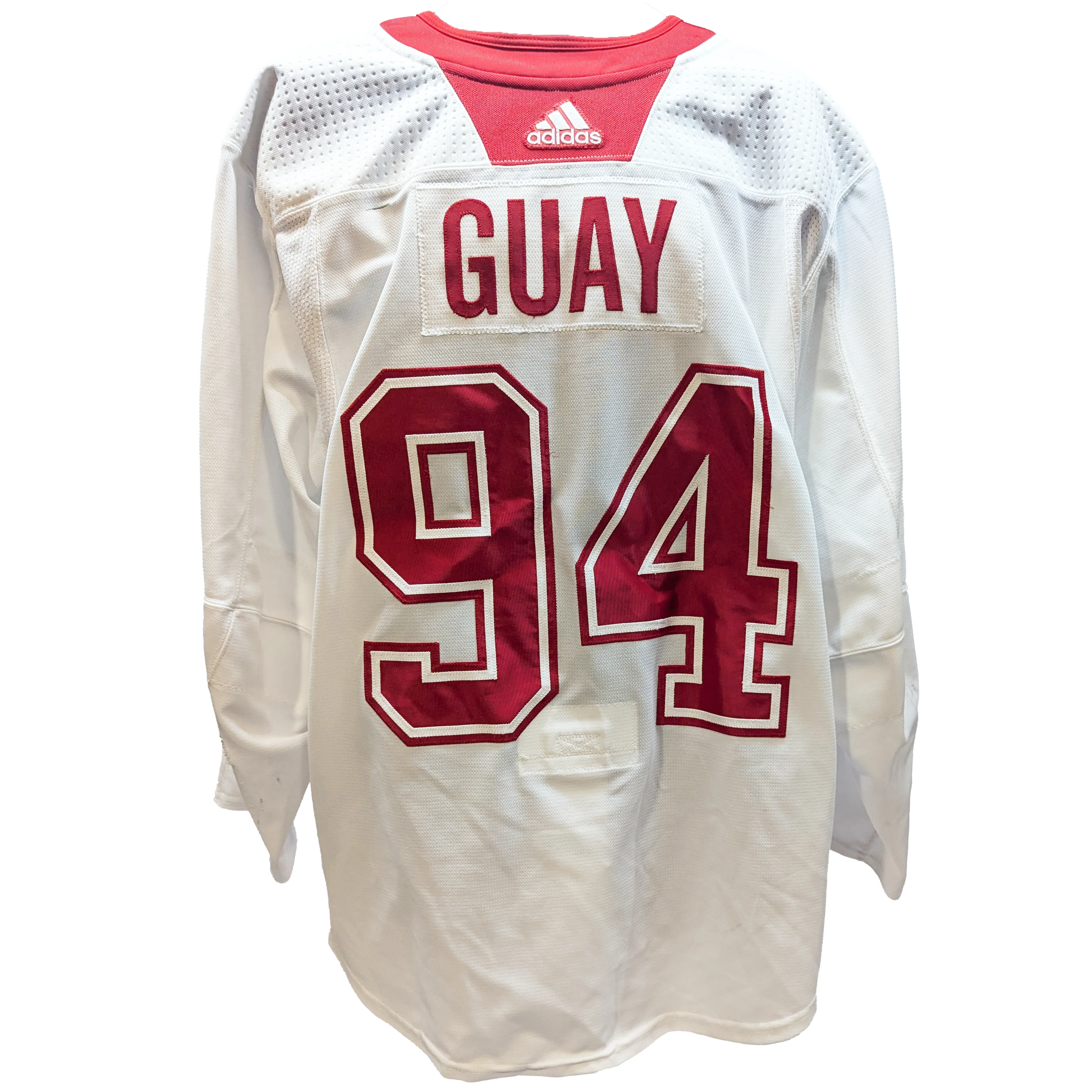 NHL - Used Adidas Montreal Canadiens Practice Jersey (White) - Image 3