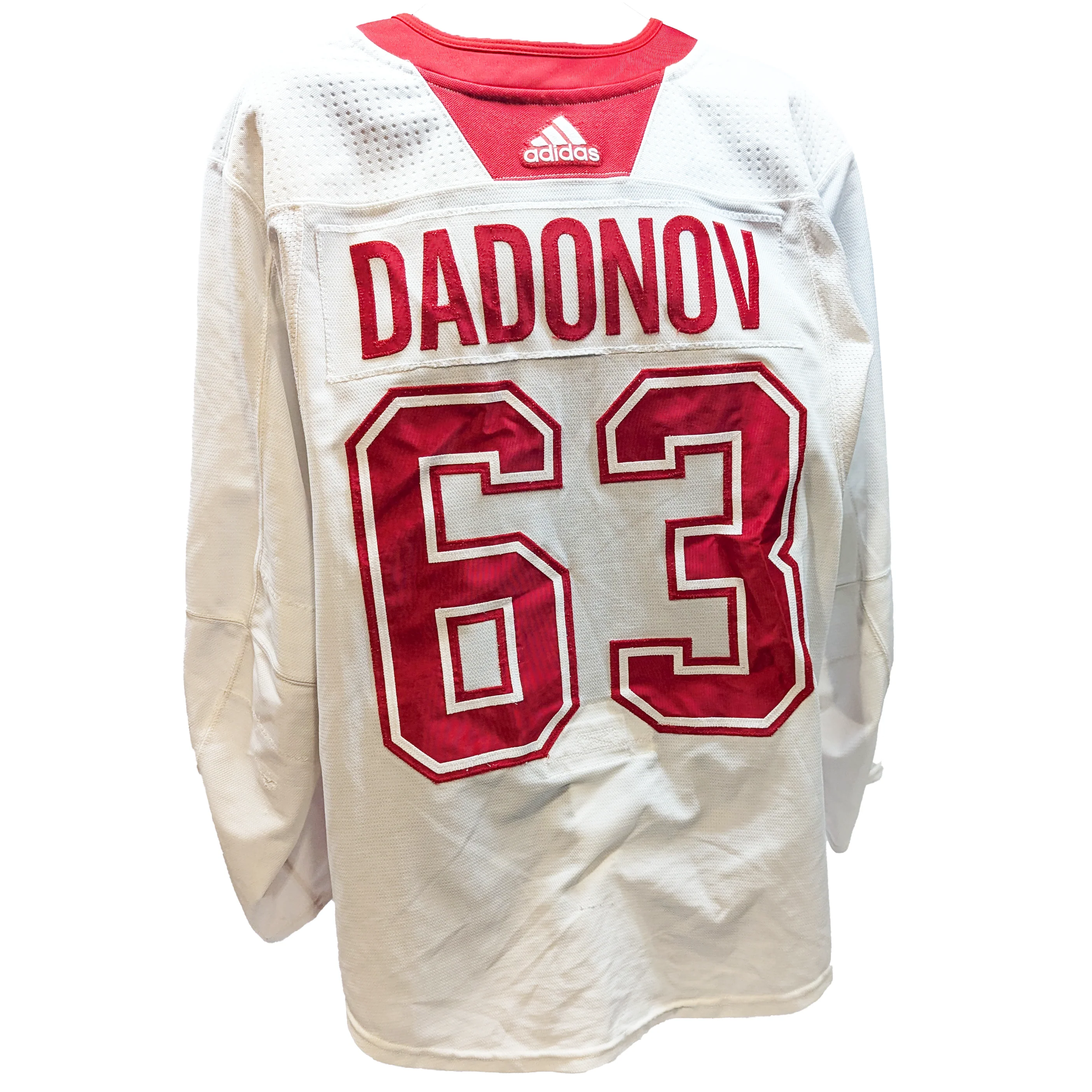 NHL - Used Adidas Montreal Canadiens Practice Jersey (White) - Image 43