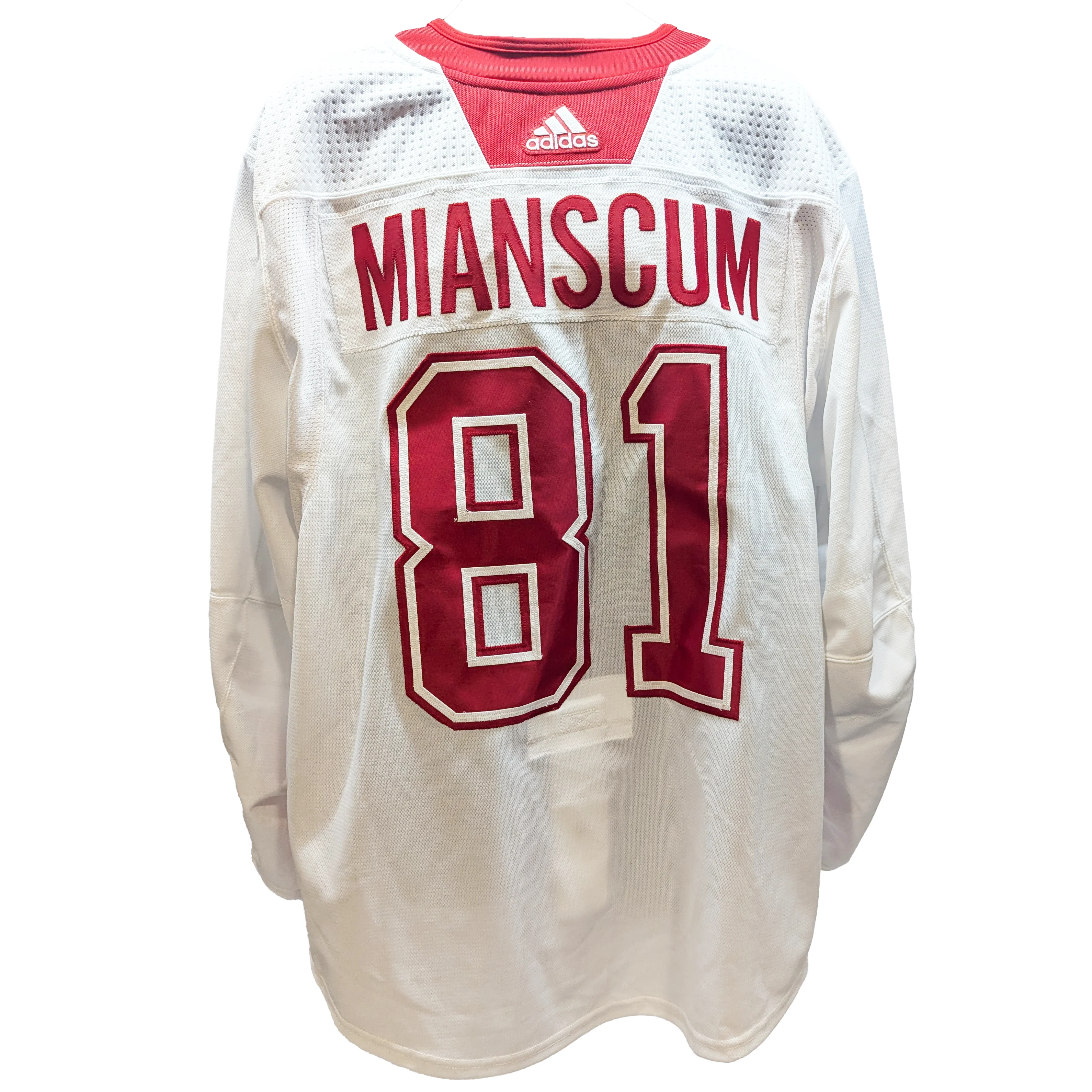 NHL - Used Adidas Montreal Canadiens Practice Jersey (White) - Image 5