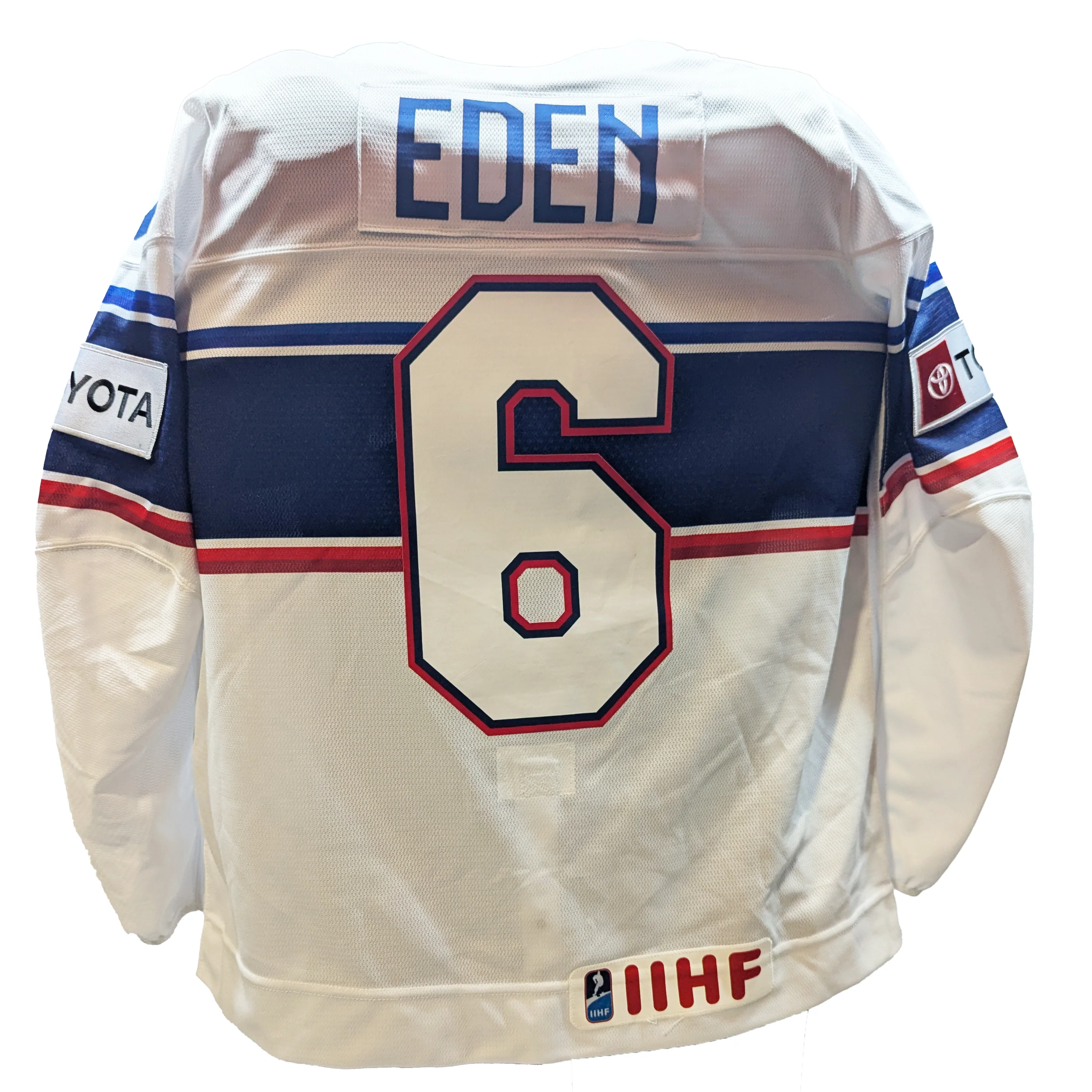 Nike - Used Team USA IIHF Game Jersey (White) - Image 5