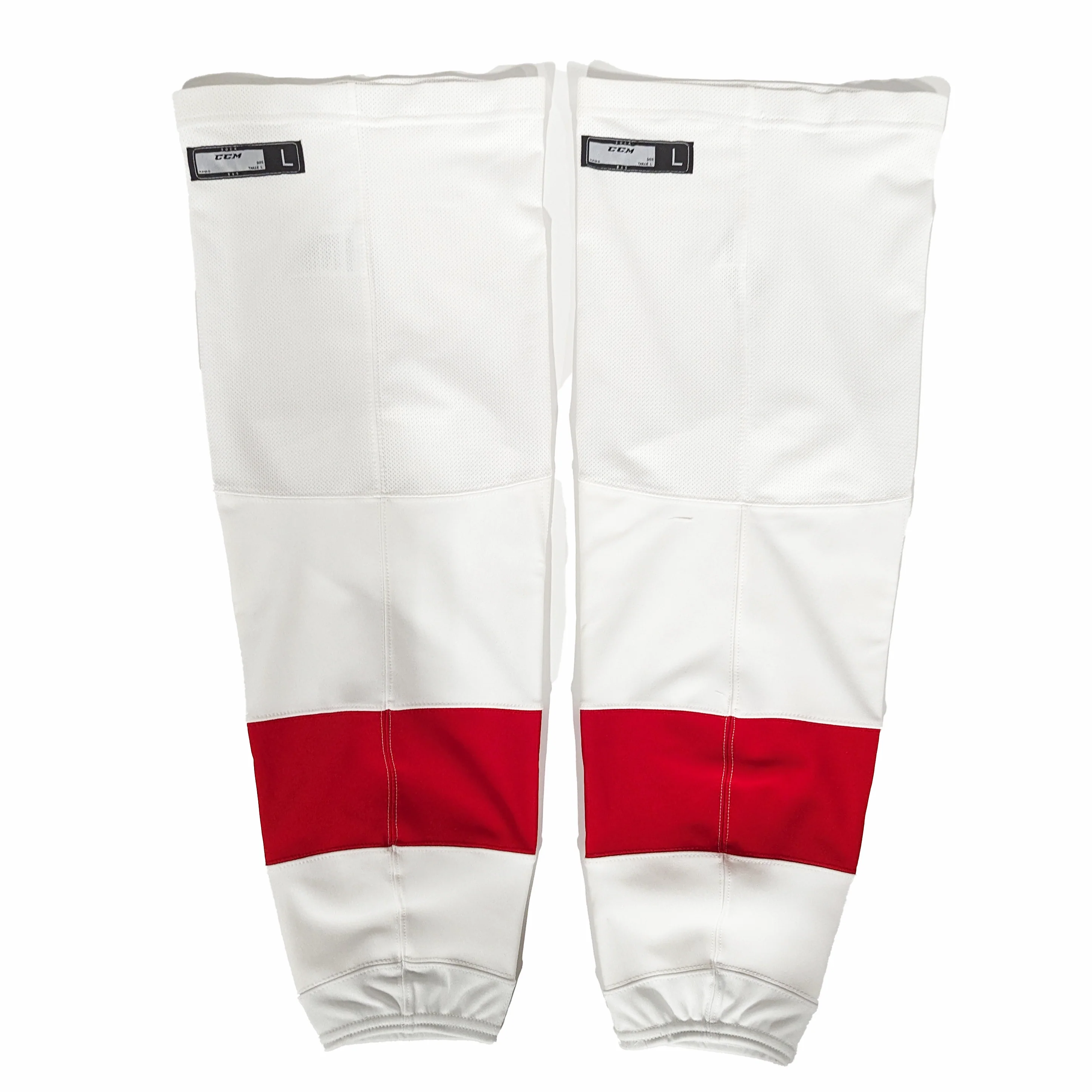 OHL - New CCM Hockey Socks (White/Red)