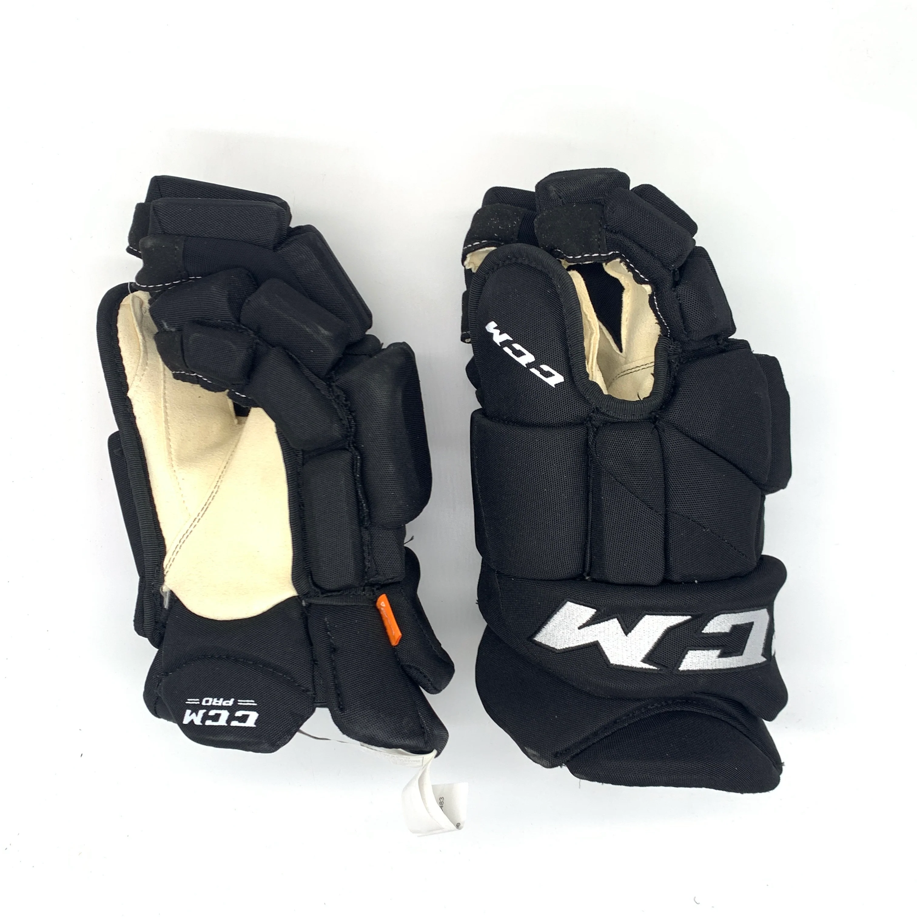 CCM HGJSPP - NHL Pro Stock Glove - Philadelphia Flyers (Black/White) - Image 2
