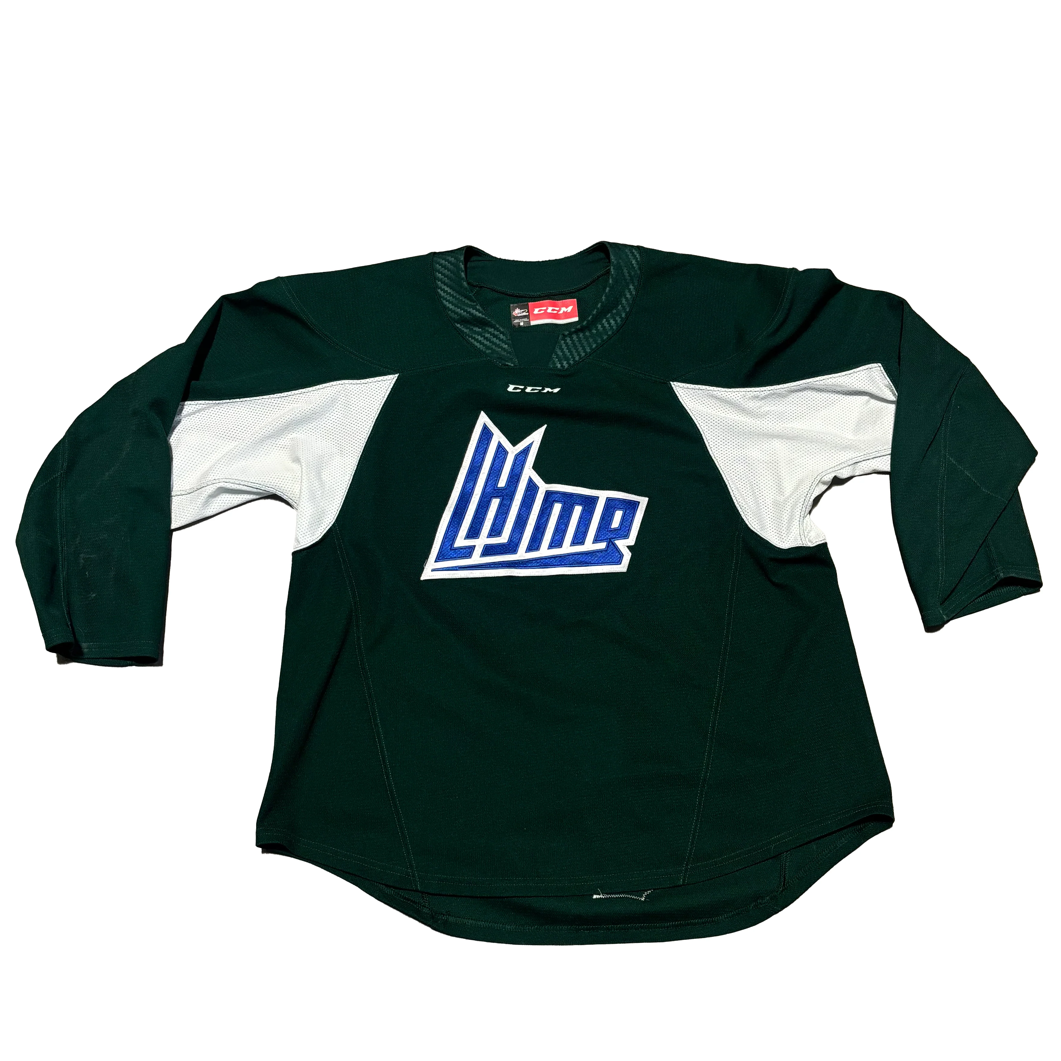 QMJHL - Used CCM Practice Jersey (Dark Green)