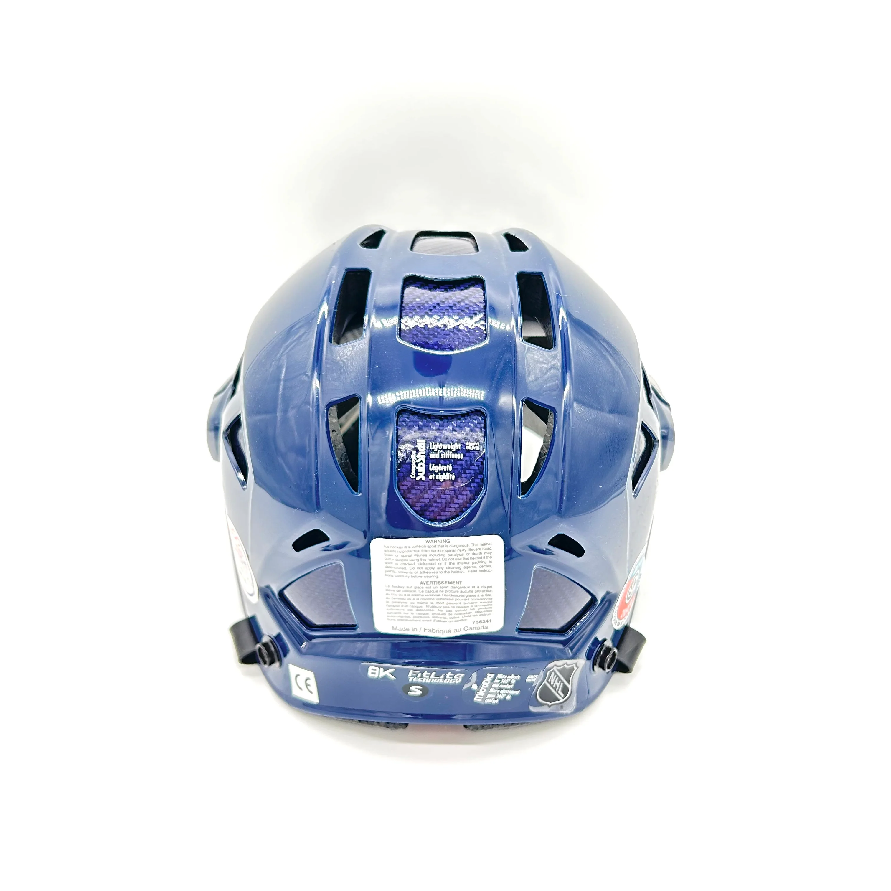 Reebok 8K - Pro Stock Senior Hockey Helmet (Navy) - Image 2
