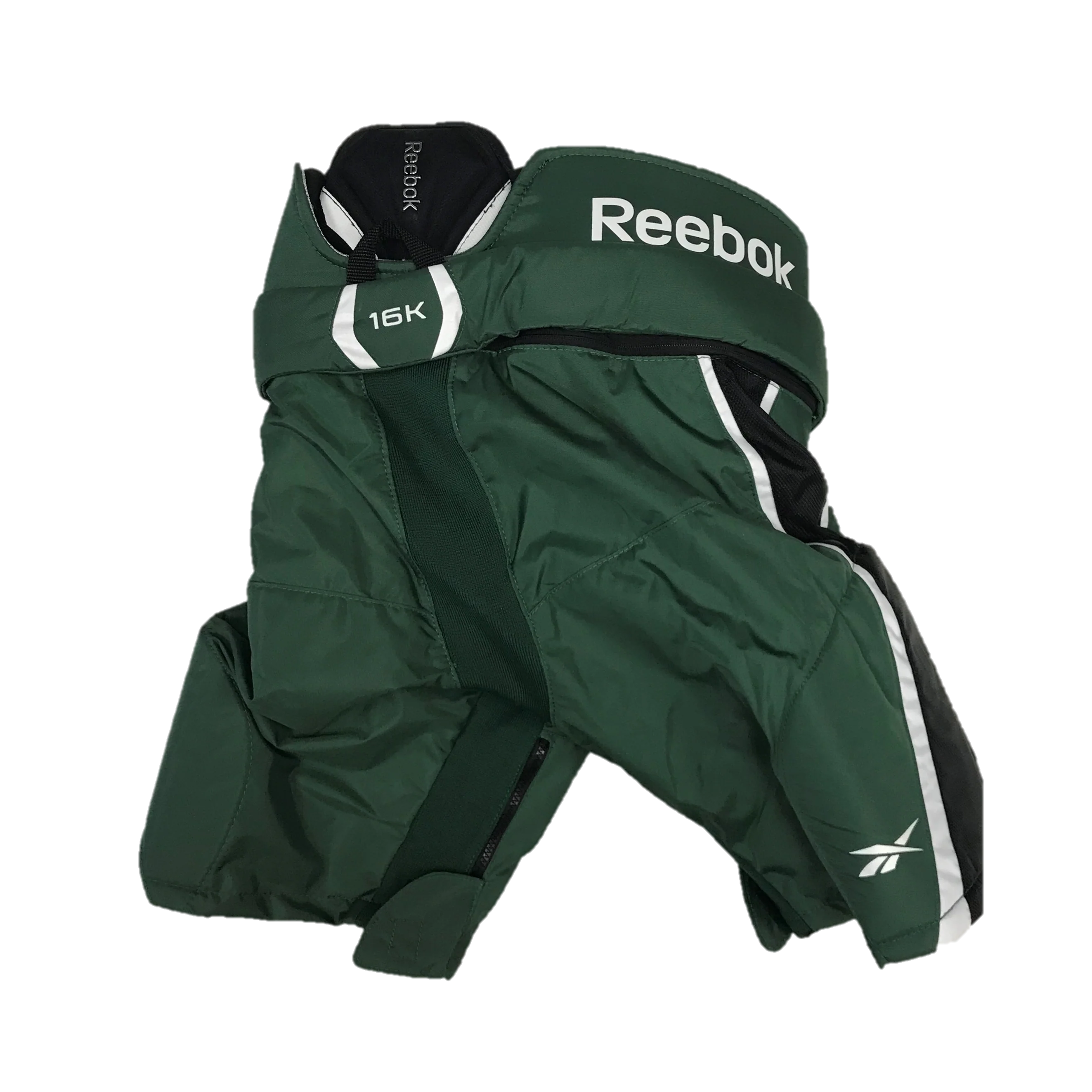 Reebok HP 16K - Pro Stock Hockey Pants (Green/Black/White) - Image 2